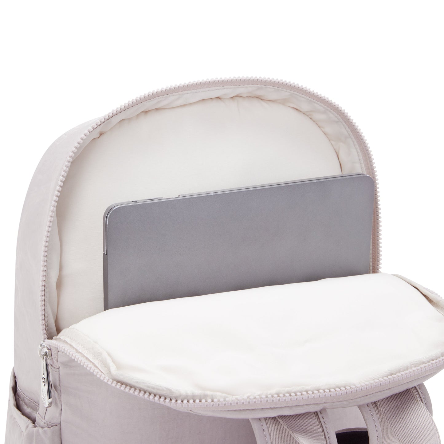 حقيبة ظهر KIPLING-Delia M-Large-Gleam Silver-I4346-K6G