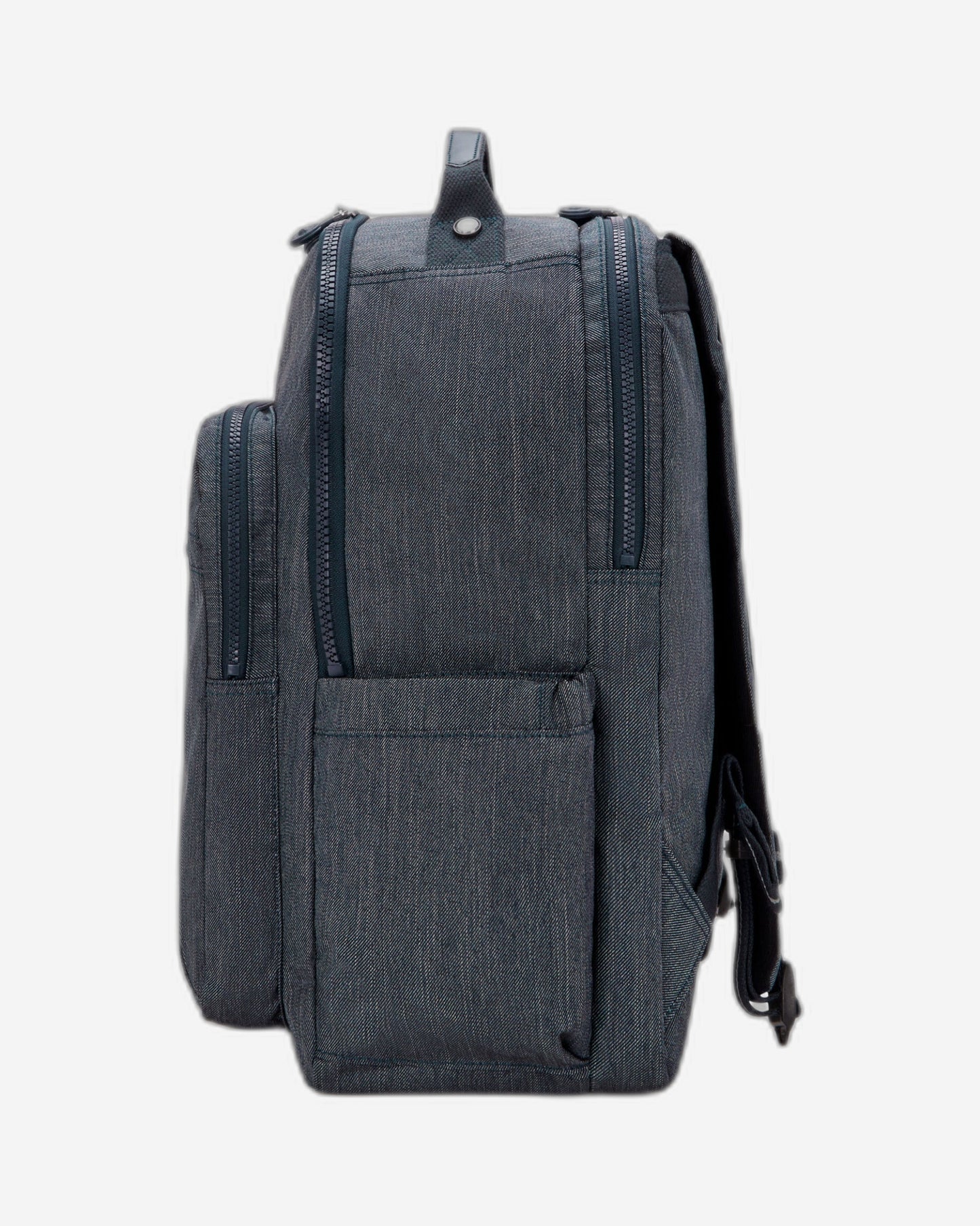 حقيبة ظهر Kipling Seoul College Extra Marine Navy كبيرة مع حجرة للكمبيوتر المحمول I4352-58C