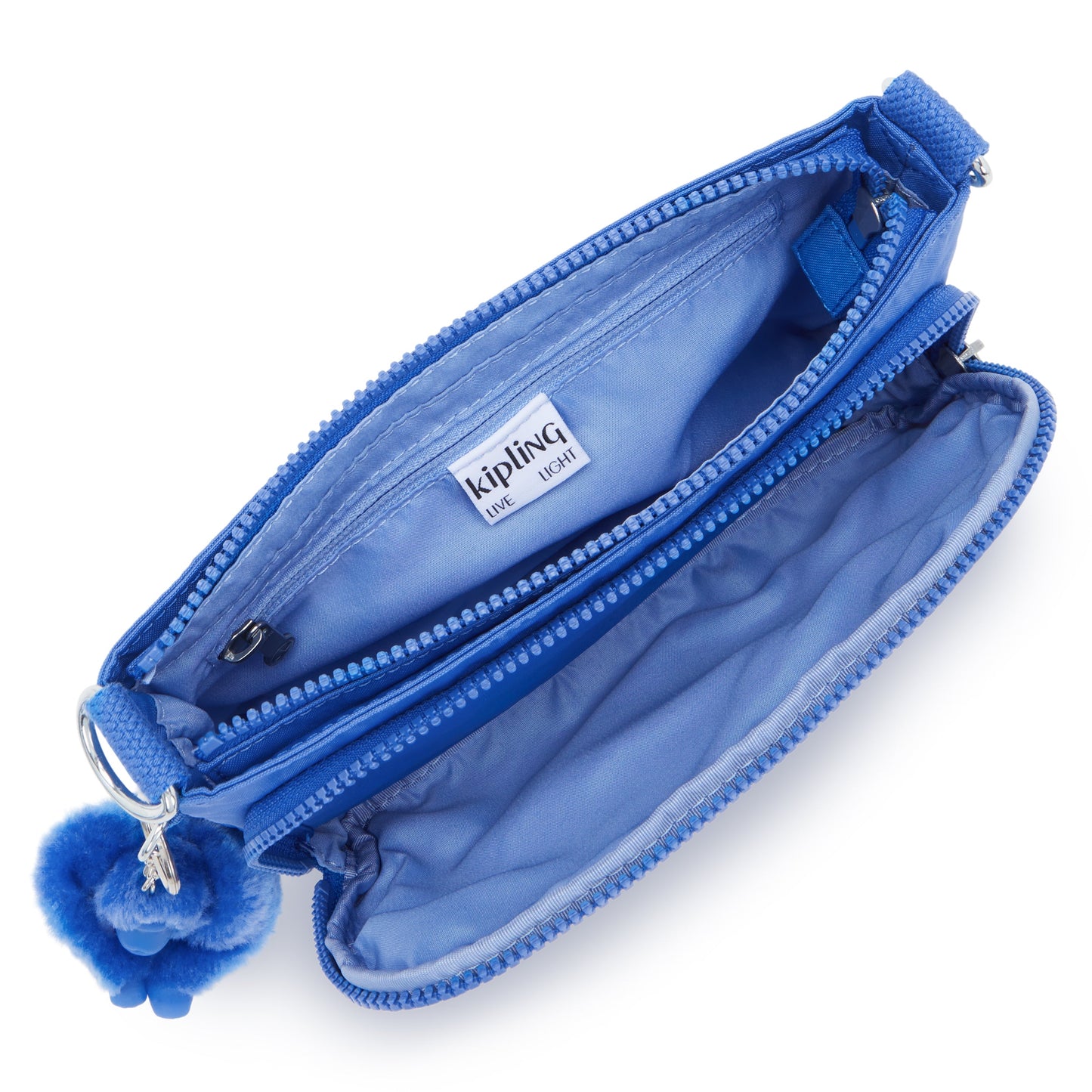 KIPLING-Milos Up-حقيبة كتف صغيرة (بحزام قابل للإزالة)-أزرق هافانا-I4378-JC7