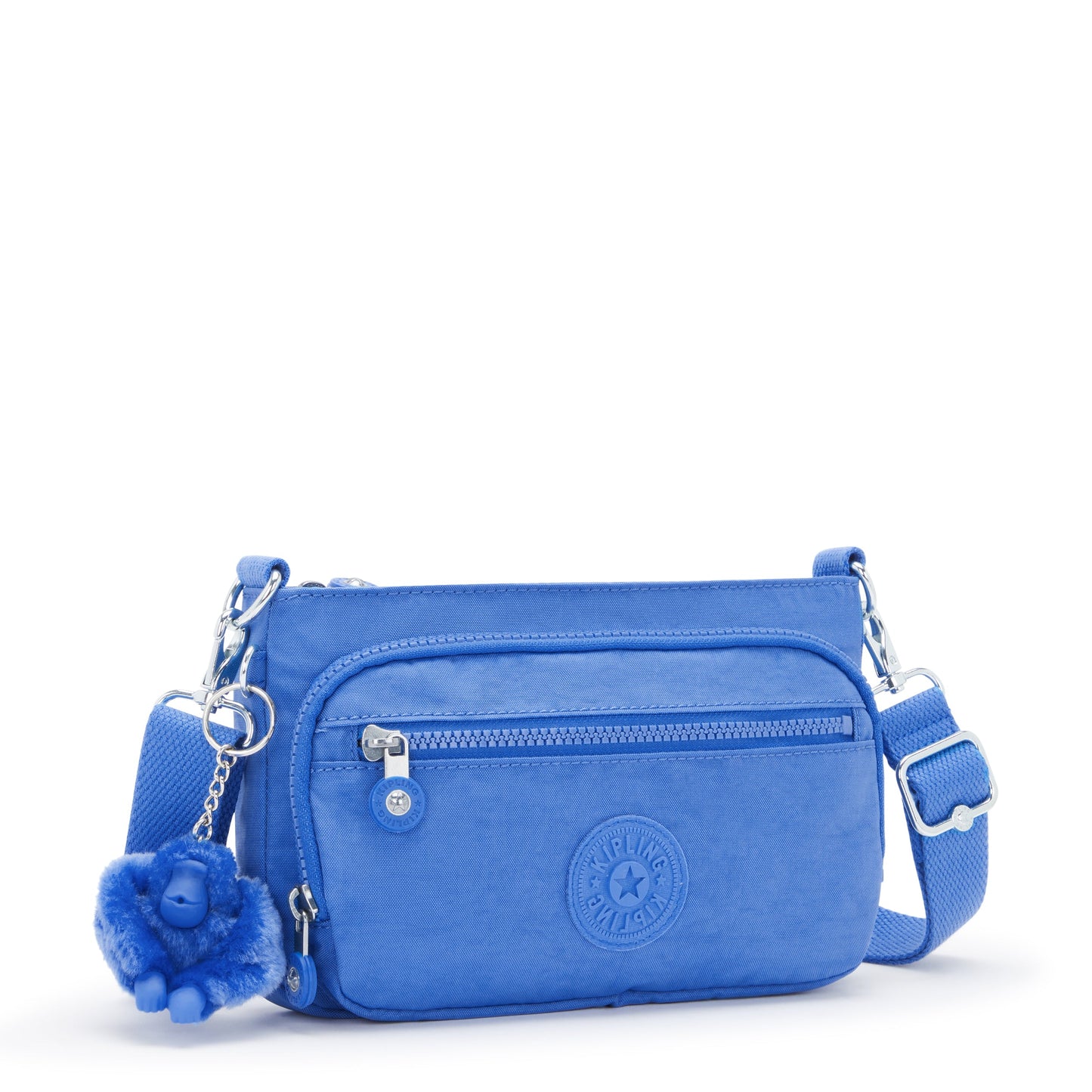 KIPLING-Milos Up-حقيبة كتف صغيرة (بحزام قابل للإزالة)-أزرق هافانا-I4378-JC7