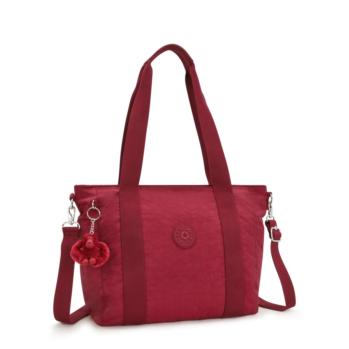 حقيبة Kipling Asseni S صغيرة حمراء رائعة I4400-4SS