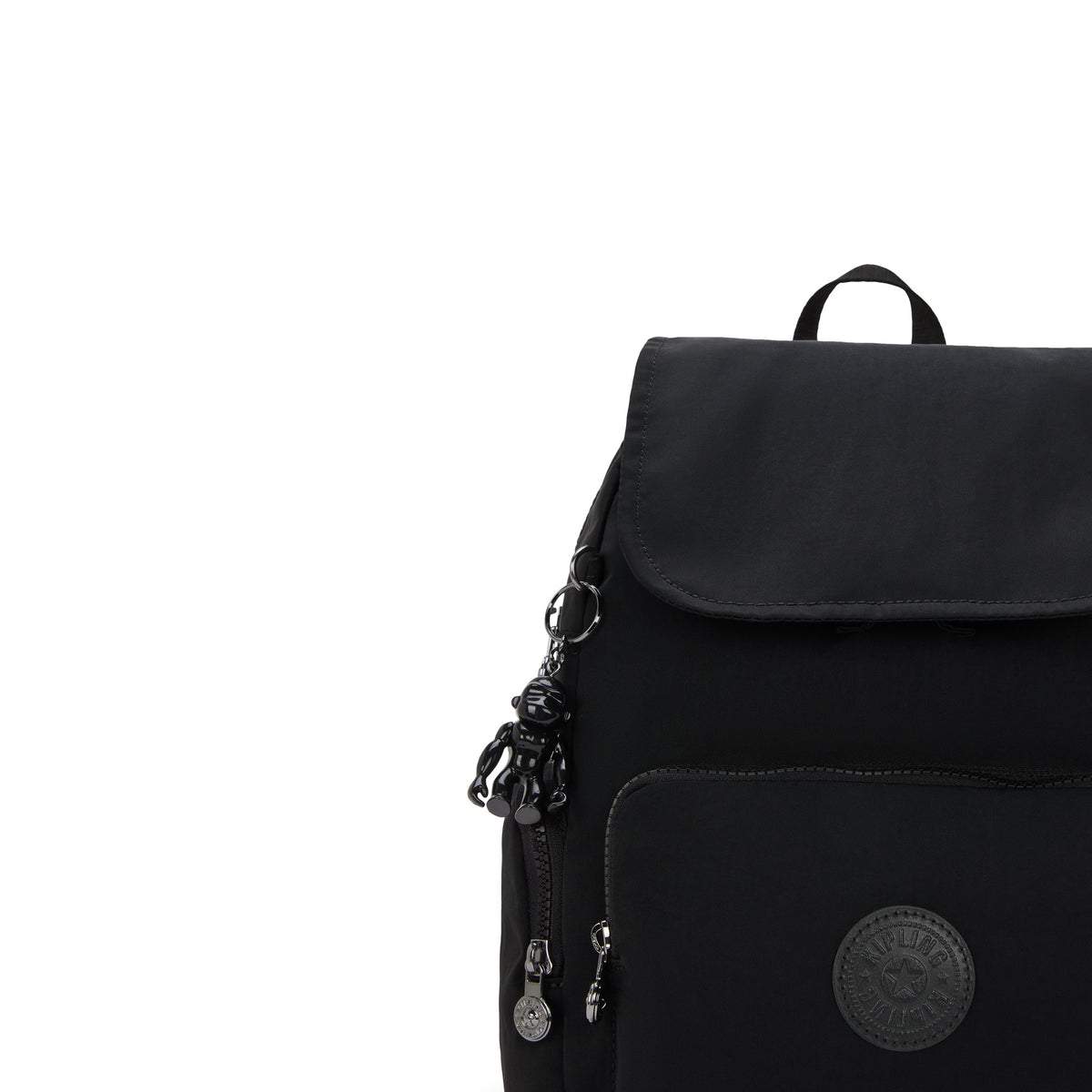 Kipling City Zip S Infinite Black حقيبة ظهر صغيرة I4430-2EN