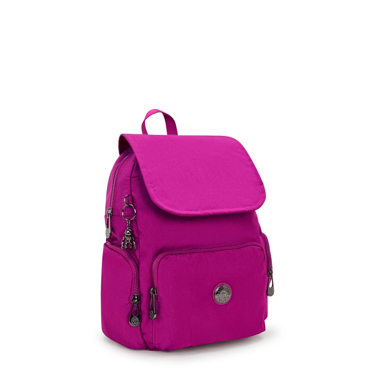 حقيبة ظهر صغيرة Kipling City Zip S Fuchsia Night I4430-7LE