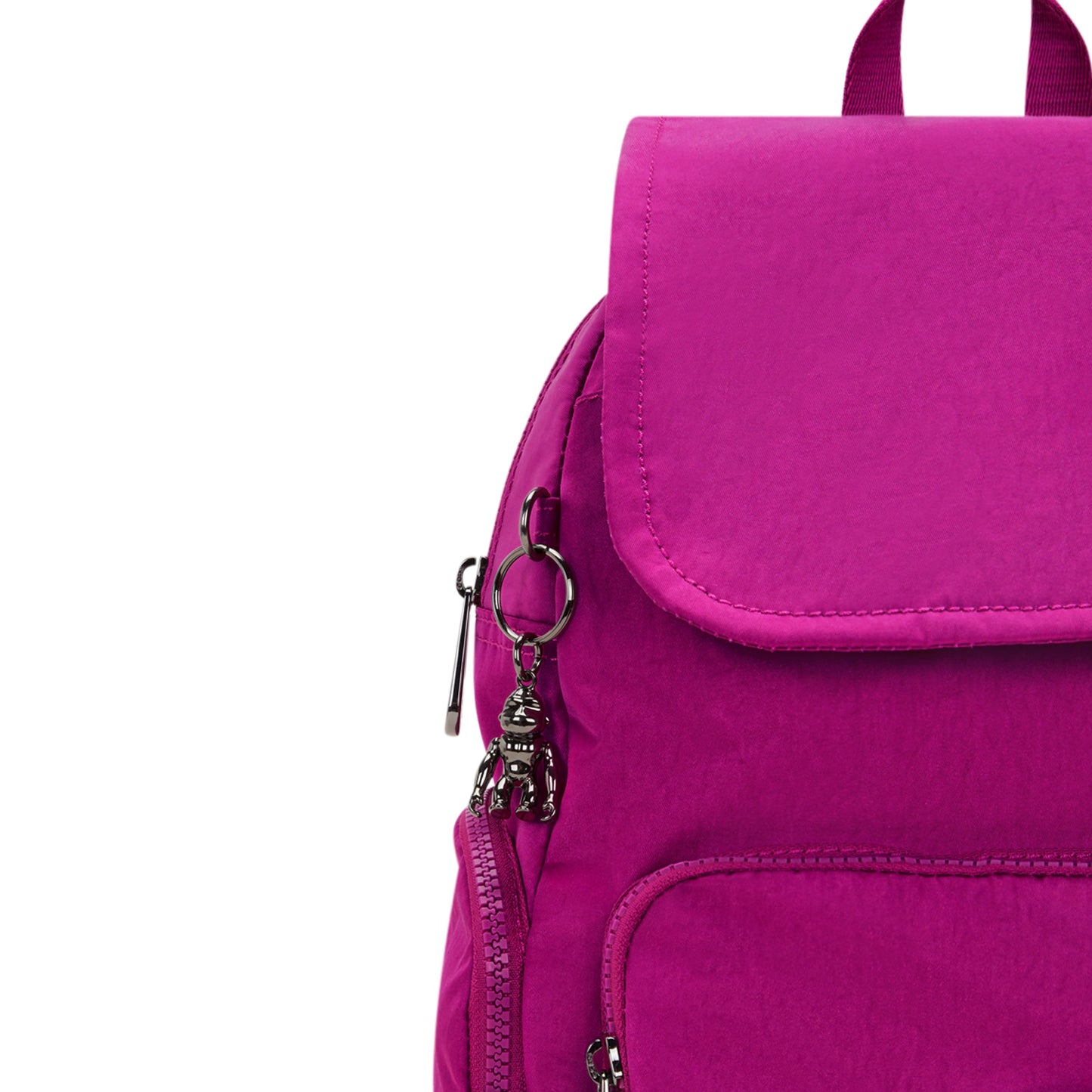 حقيبة ظهر صغيرة Kipling City Zip S Fuchsia Night I4430-7LE