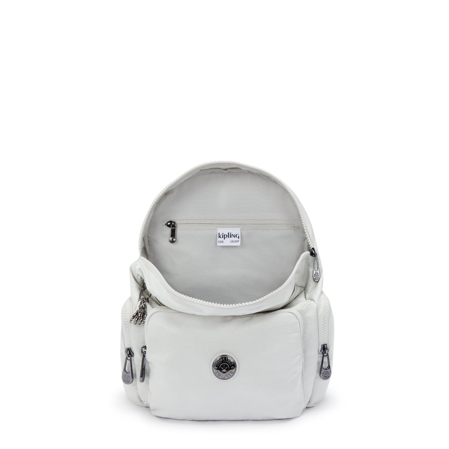 حقيبة ظهر Kipling City Zip S Silver Night صغيرة I4430-8EL