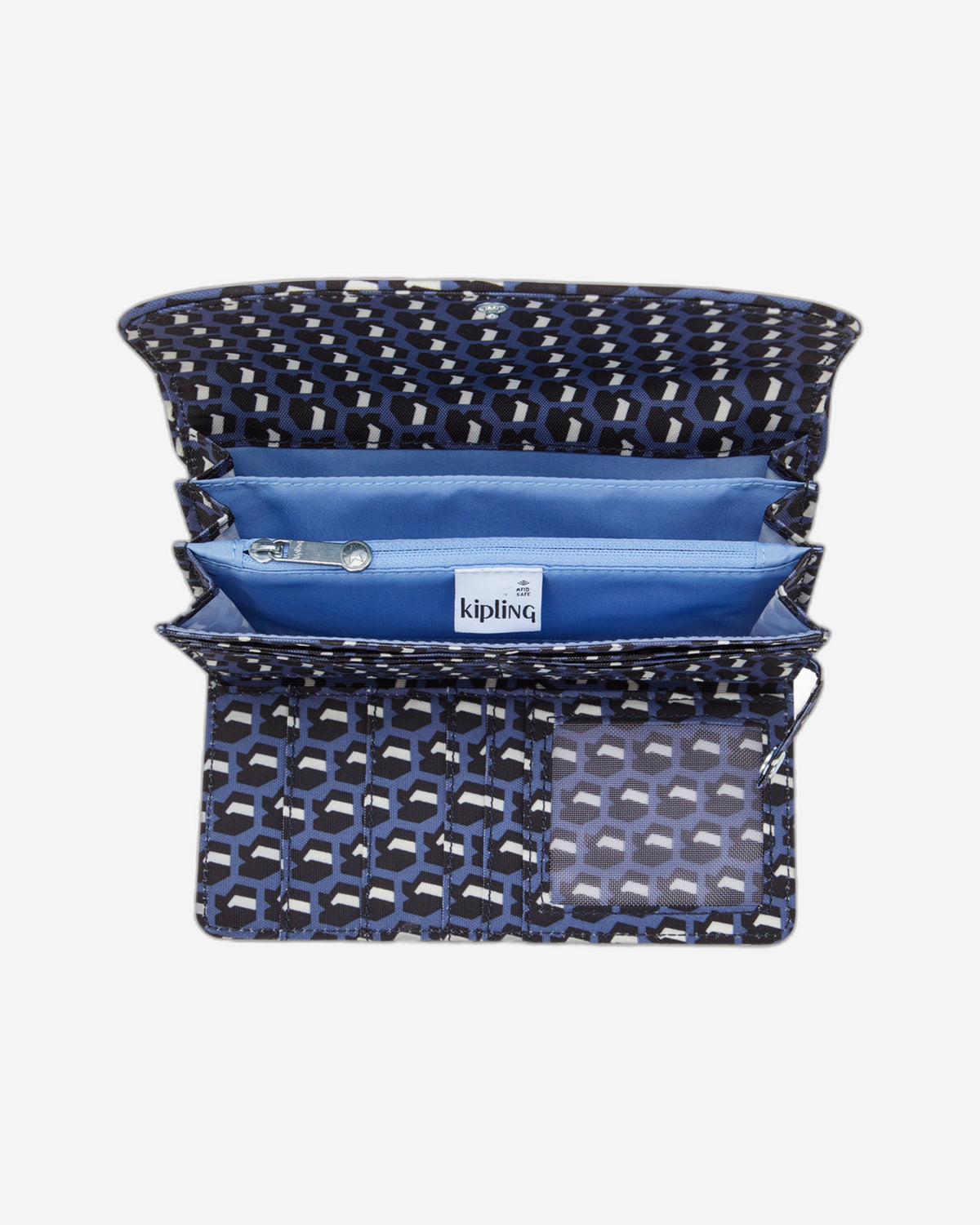محفظة Kipling Money Land 3D K الزرقاء الكبيرة I4437-4JS