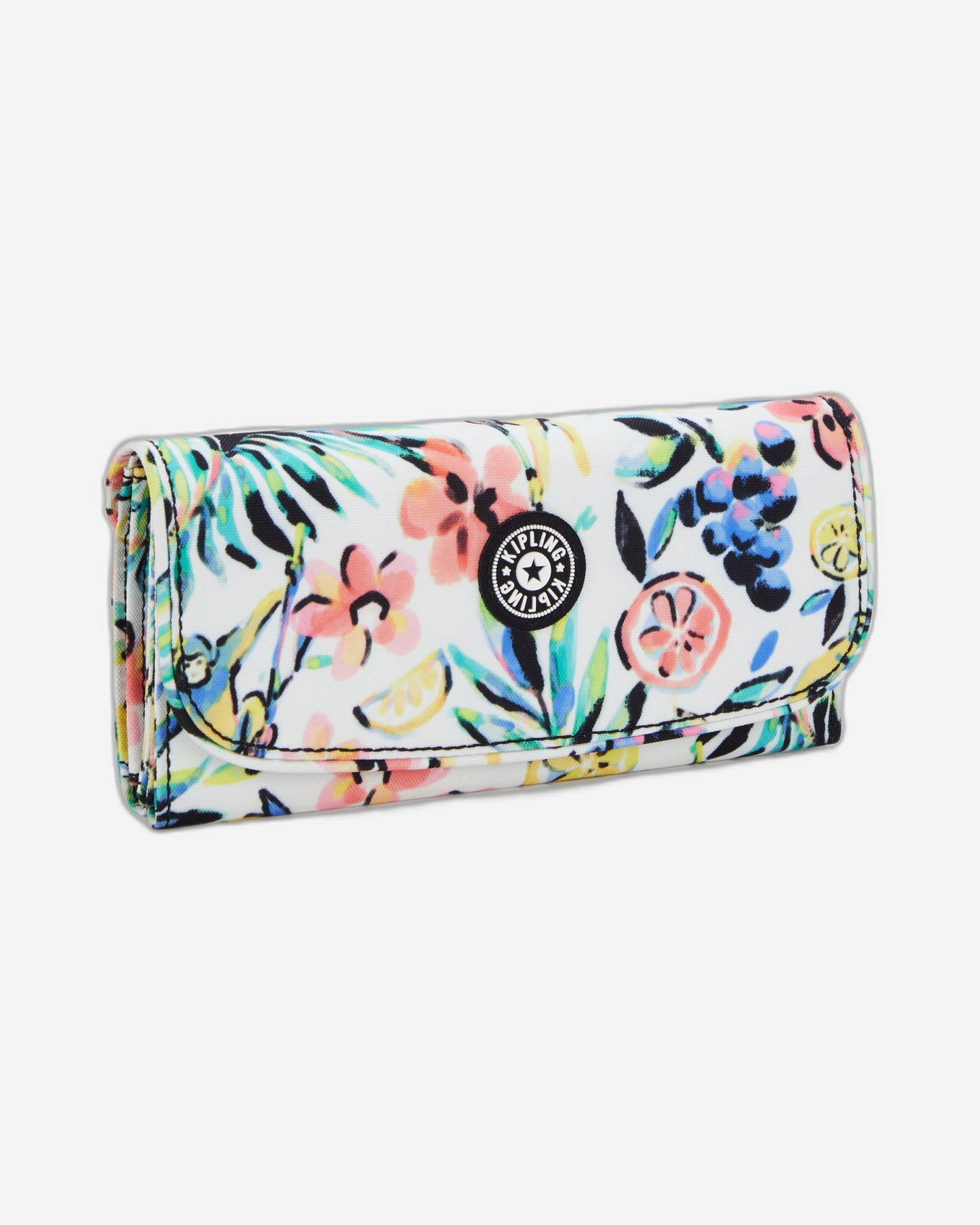 Kipling Money Land Cocktail Floral محفظة كبيرة I4437-5DZ