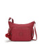 حقيبة Kipling Gabb S متوسطة الحجم باللون الأحمر الأنيق I4493-4SS