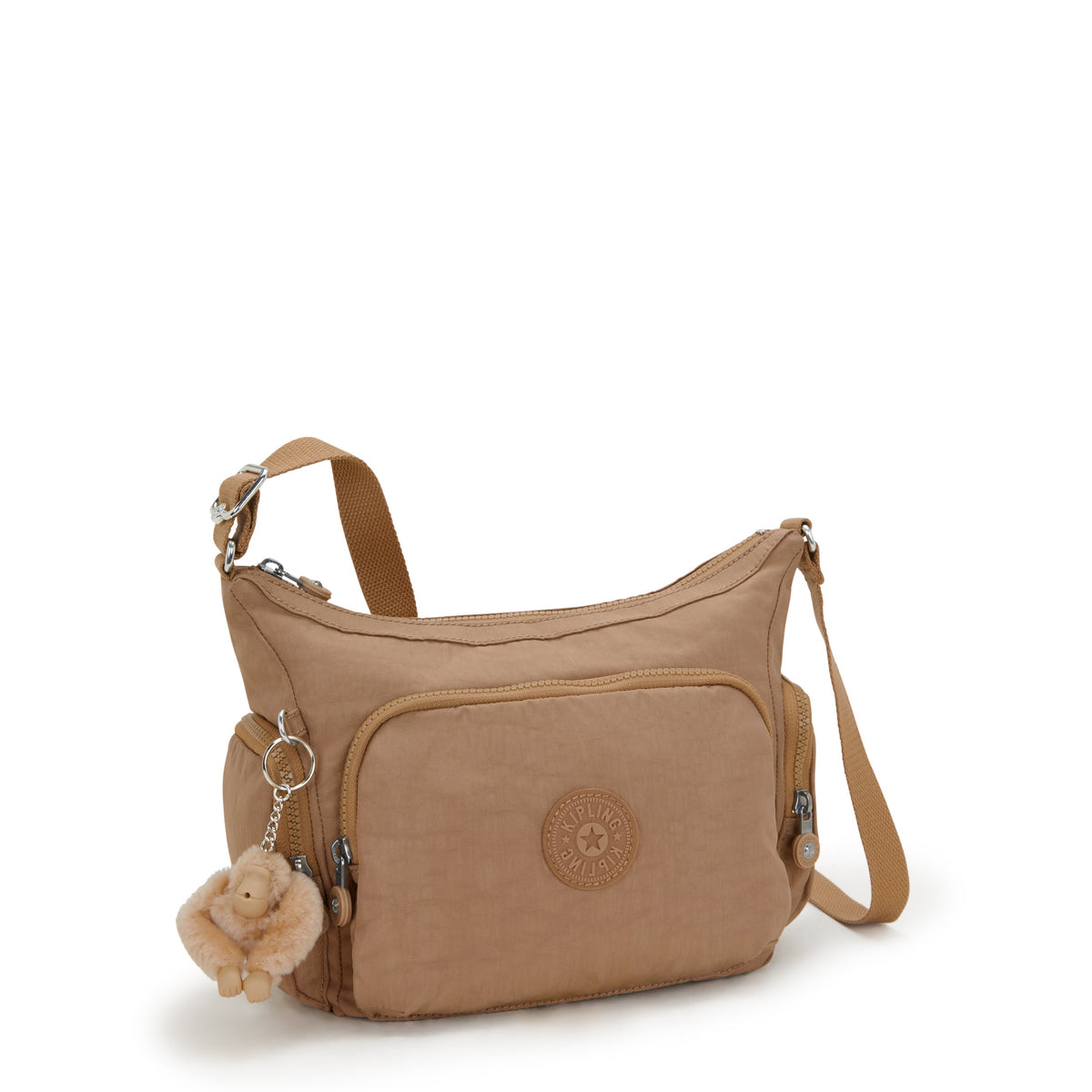 Kipling Gabb S Early Tan Medium حقيبة كروسبودي I4493-7CN