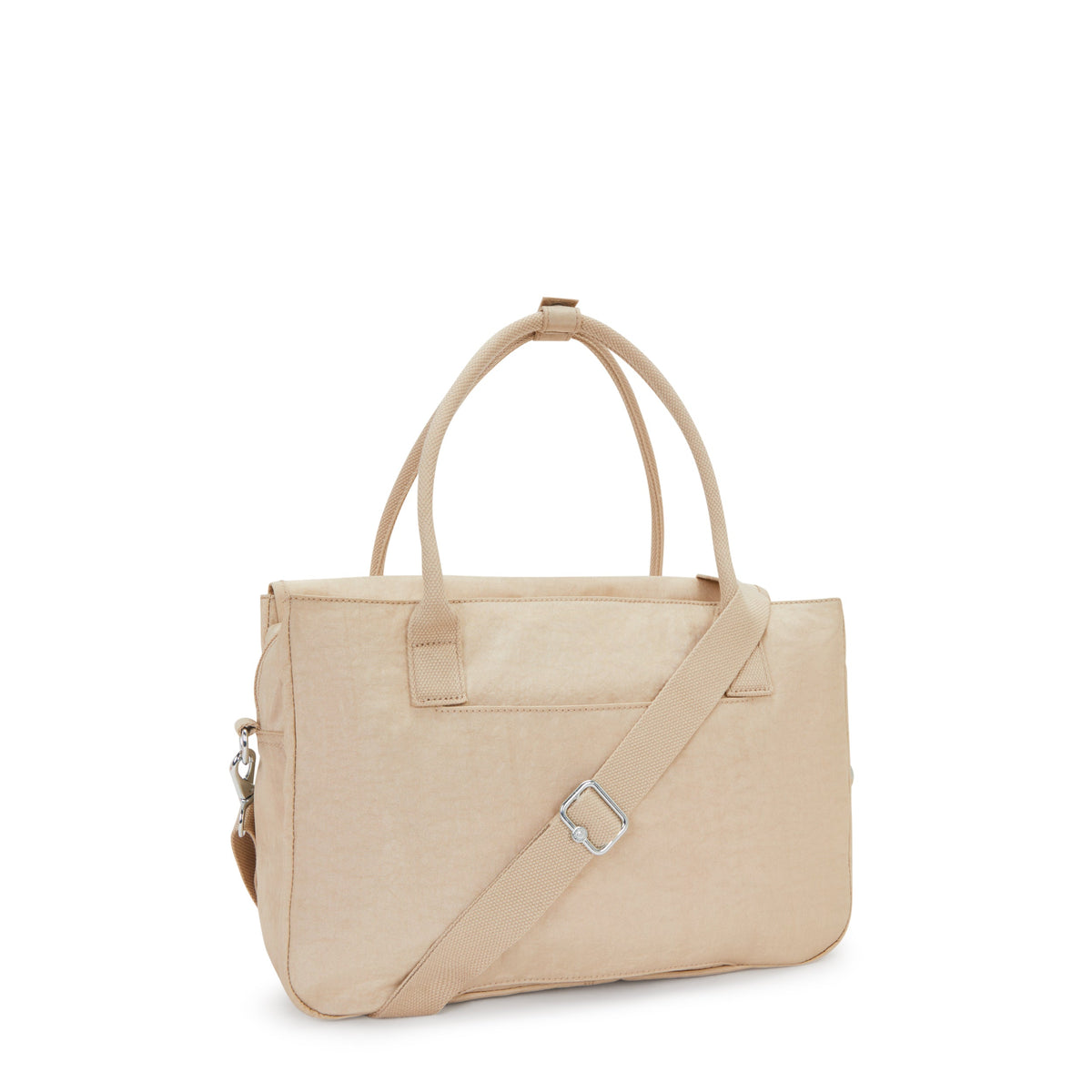 Kipling Superworker S Sparkled Beige حقيبة عمل صغيرة (مع حزام كتف قابل للإزالة) I4555-5DV