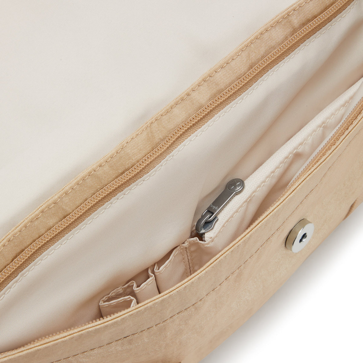 Kipling Superworker S Sparkled Beige حقيبة عمل صغيرة (مع حزام كتف قابل للإزالة) I4555-5DV