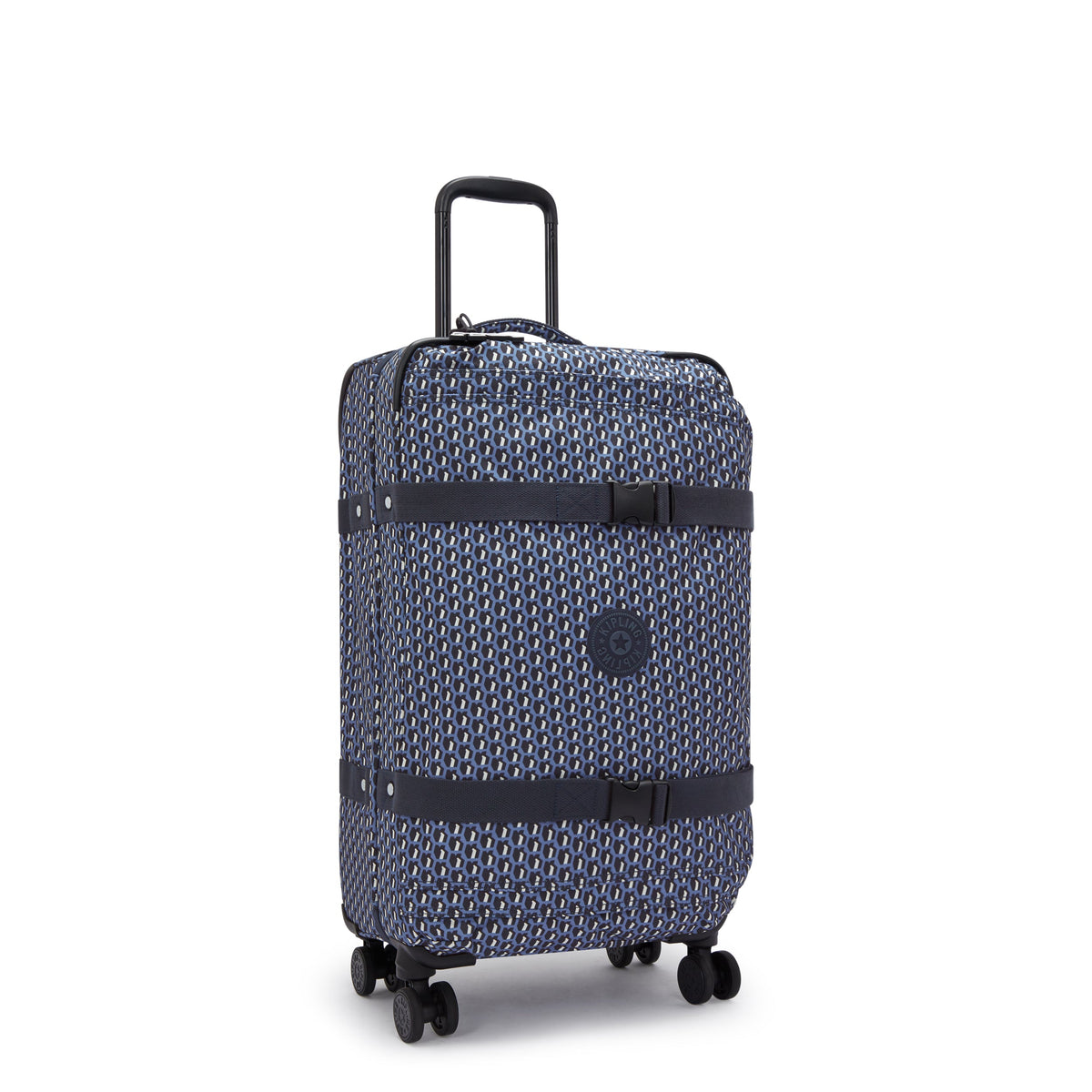 حقيبة سفر Kipling Spontaneous M 3D K زرقاء متوسطة الحجم بعجلات I4556-4JS