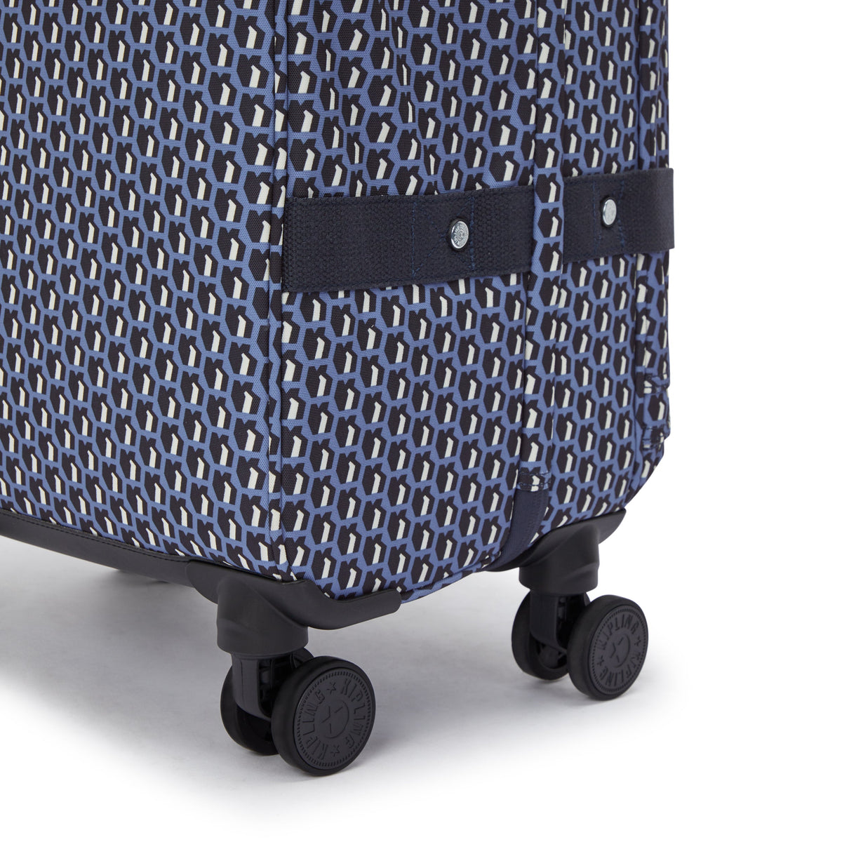 حقيبة سفر Kipling Spontaneous M 3D K زرقاء متوسطة الحجم بعجلات I4556-4JS