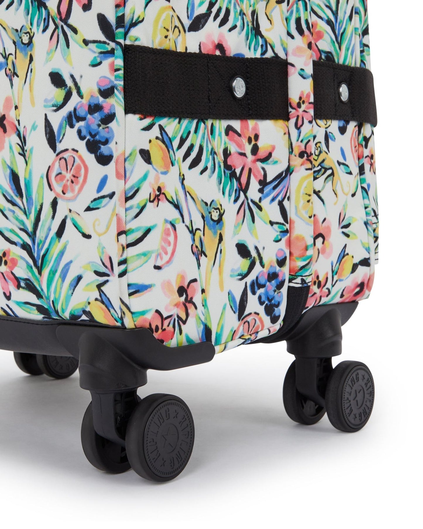 حقيبة سفر Kipling Spontaneous M Cocktail Floral متوسطة الحجم بعجلات I4556-5DZ
