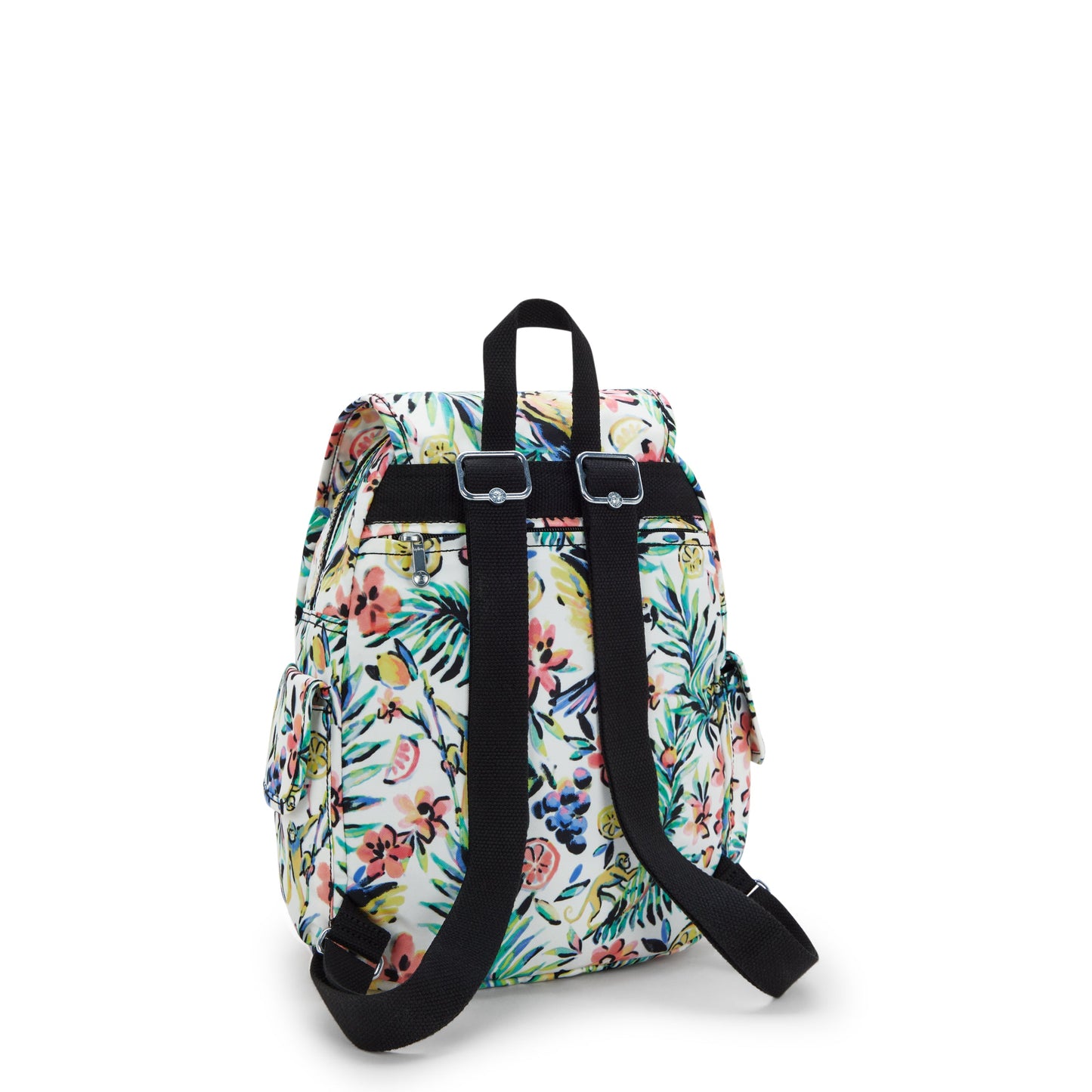 حقيبة ظهر صغيرة طراز Kipling City Pack S Cocktail Floral I4581-5DZ