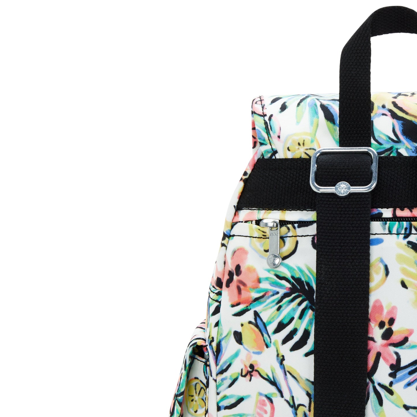 حقيبة ظهر صغيرة طراز Kipling City Pack S Cocktail Floral I4581-5DZ