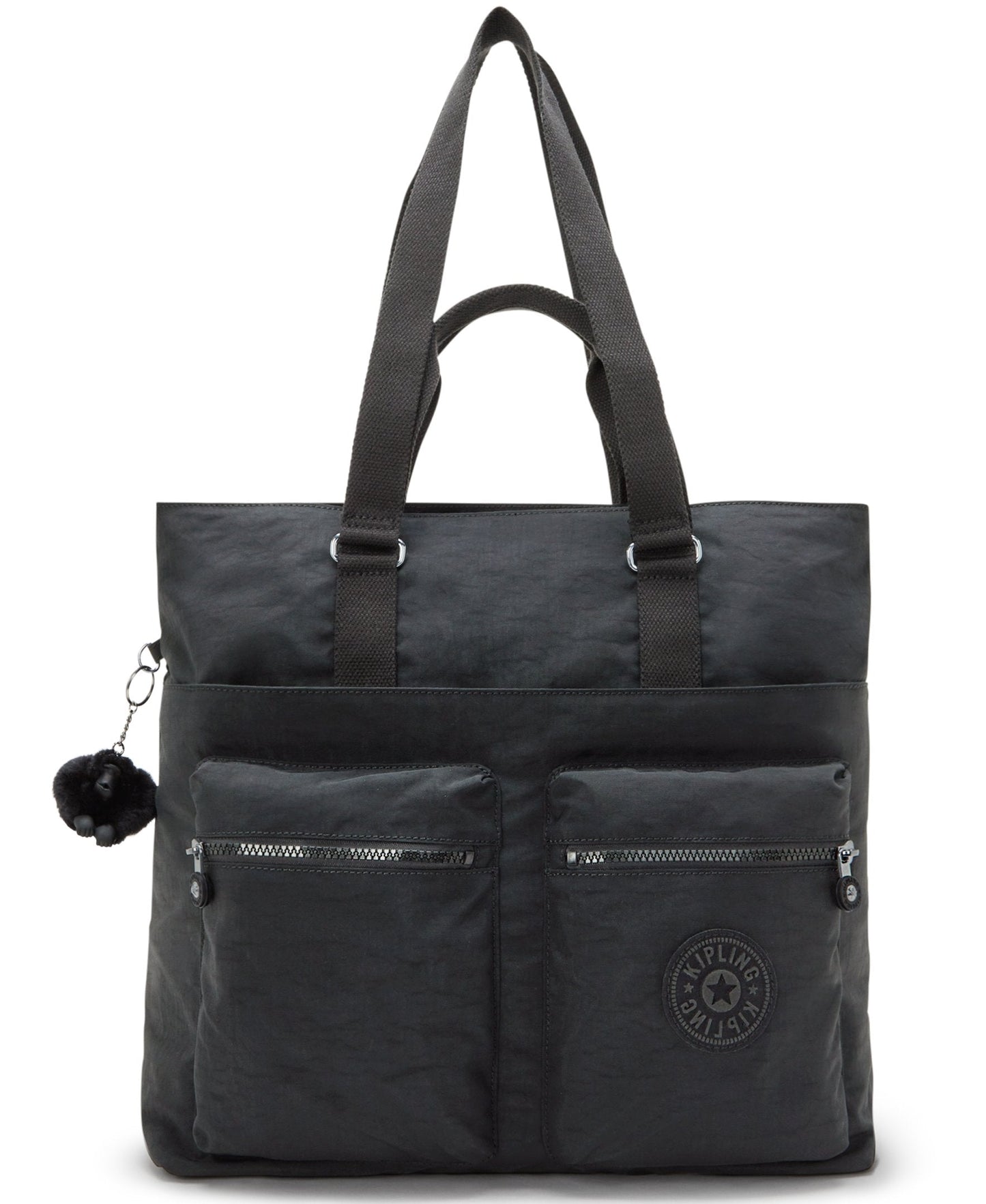 Kipling India Black Noir Large Tote I4609-P39
