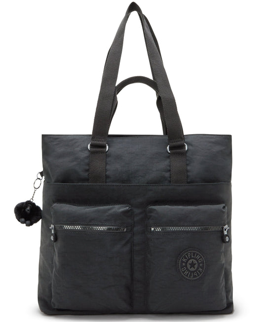 Kipling India Black Noir Large Tote I4609-P39