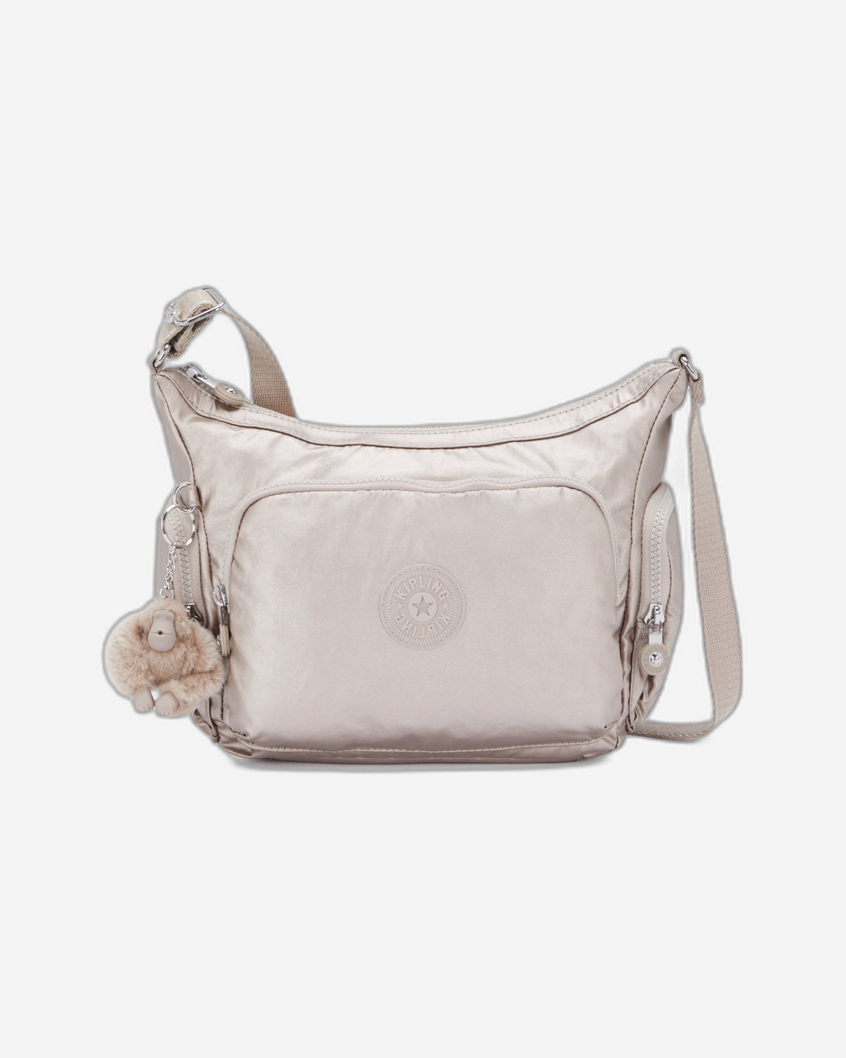 KIPLING Gabb S Metallic Glow حقيبة كروس متوسطة I4611-48I