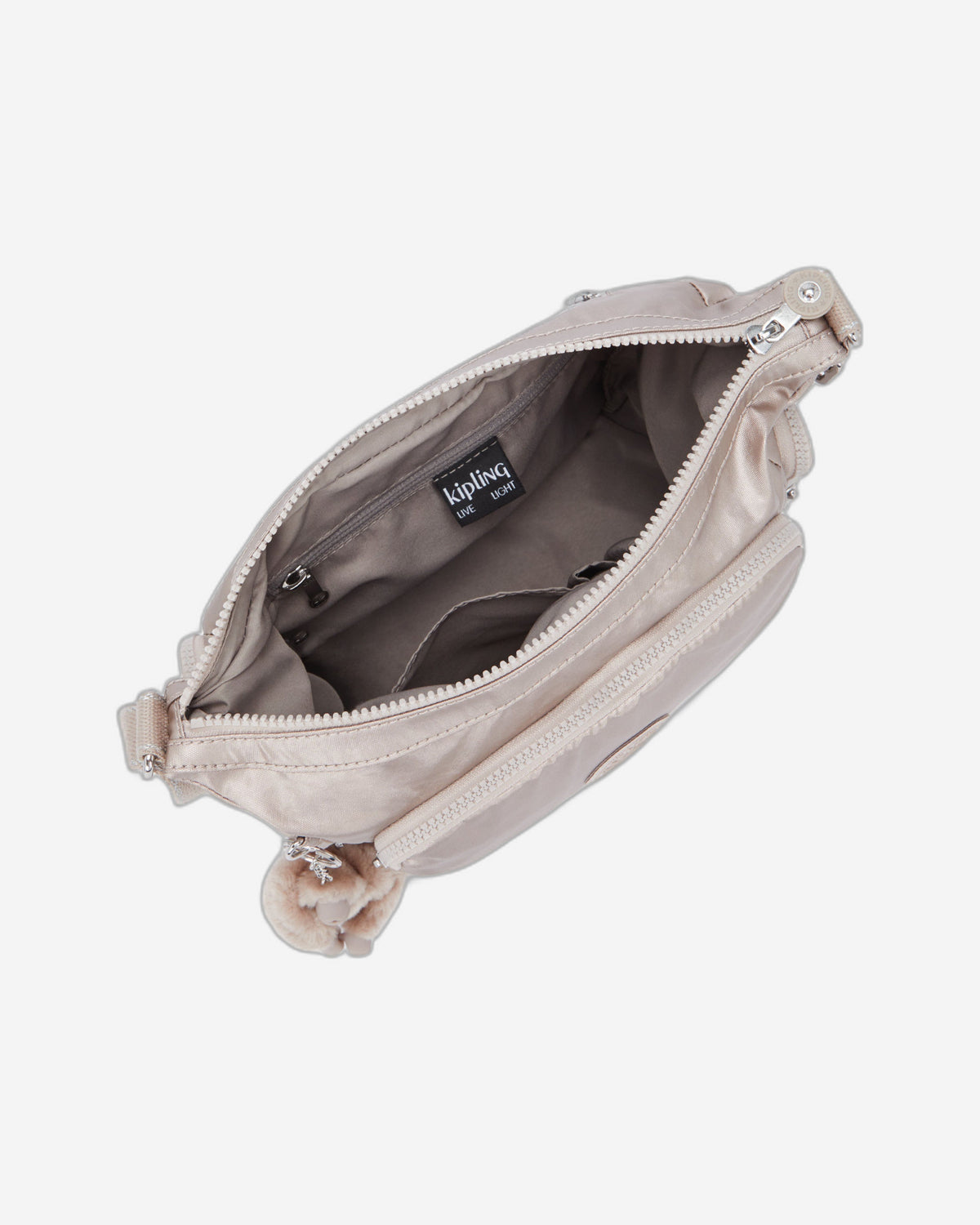 KIPLING Gabb S Metallic Glow حقيبة كروس متوسطة I4611-48I