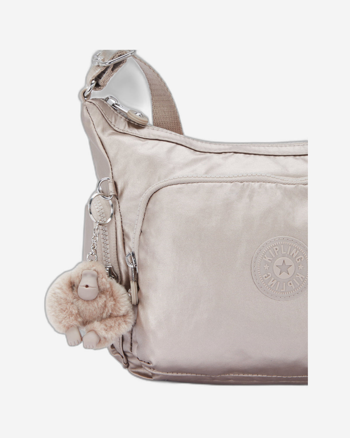 KIPLING Gabb S Metallic Glow حقيبة كروس متوسطة I4611-48I