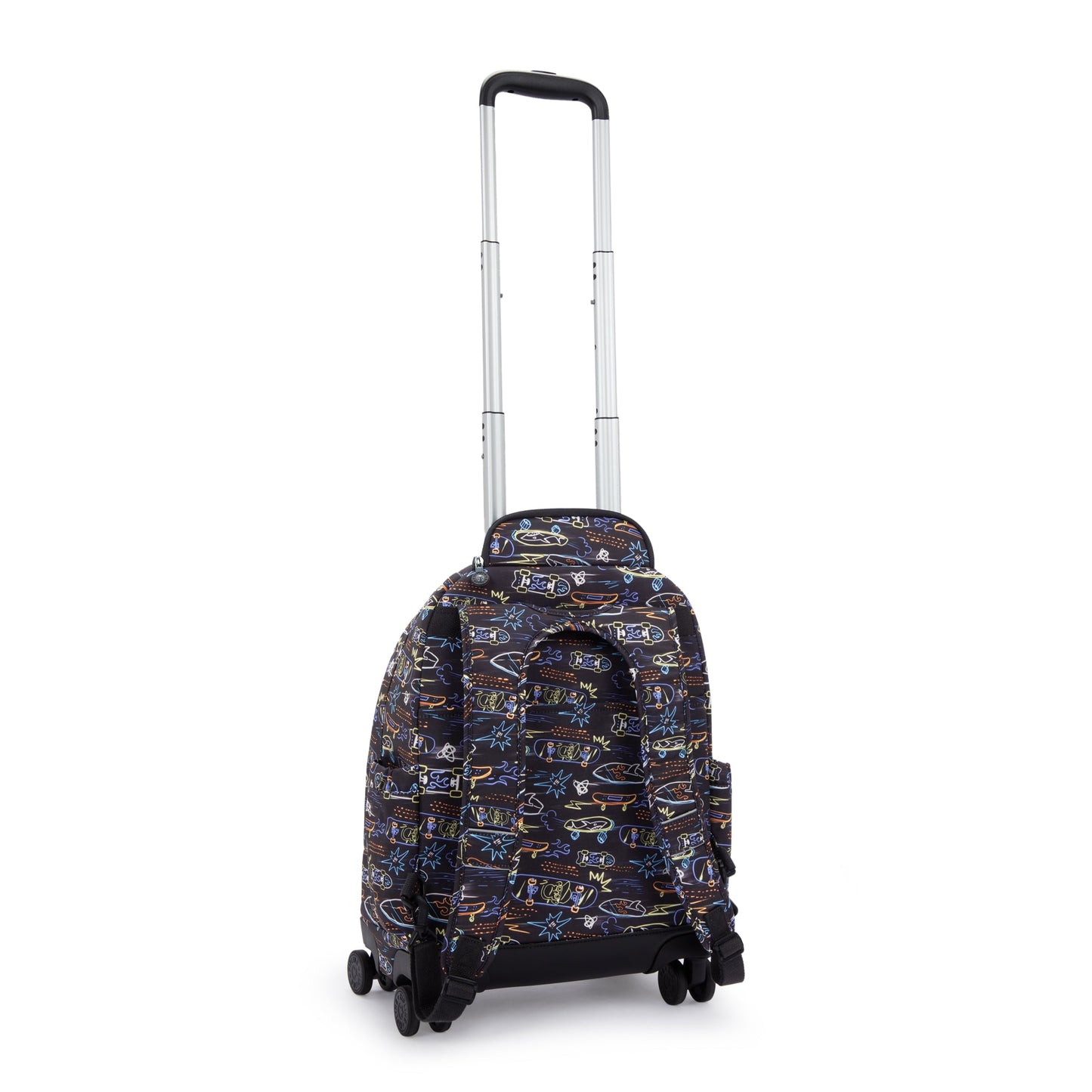 حقيبة ظهر Kipling New Zea Neon Skate كبيرة بعجلات مع حجرة للكمبيوتر المحمول I4674-71M