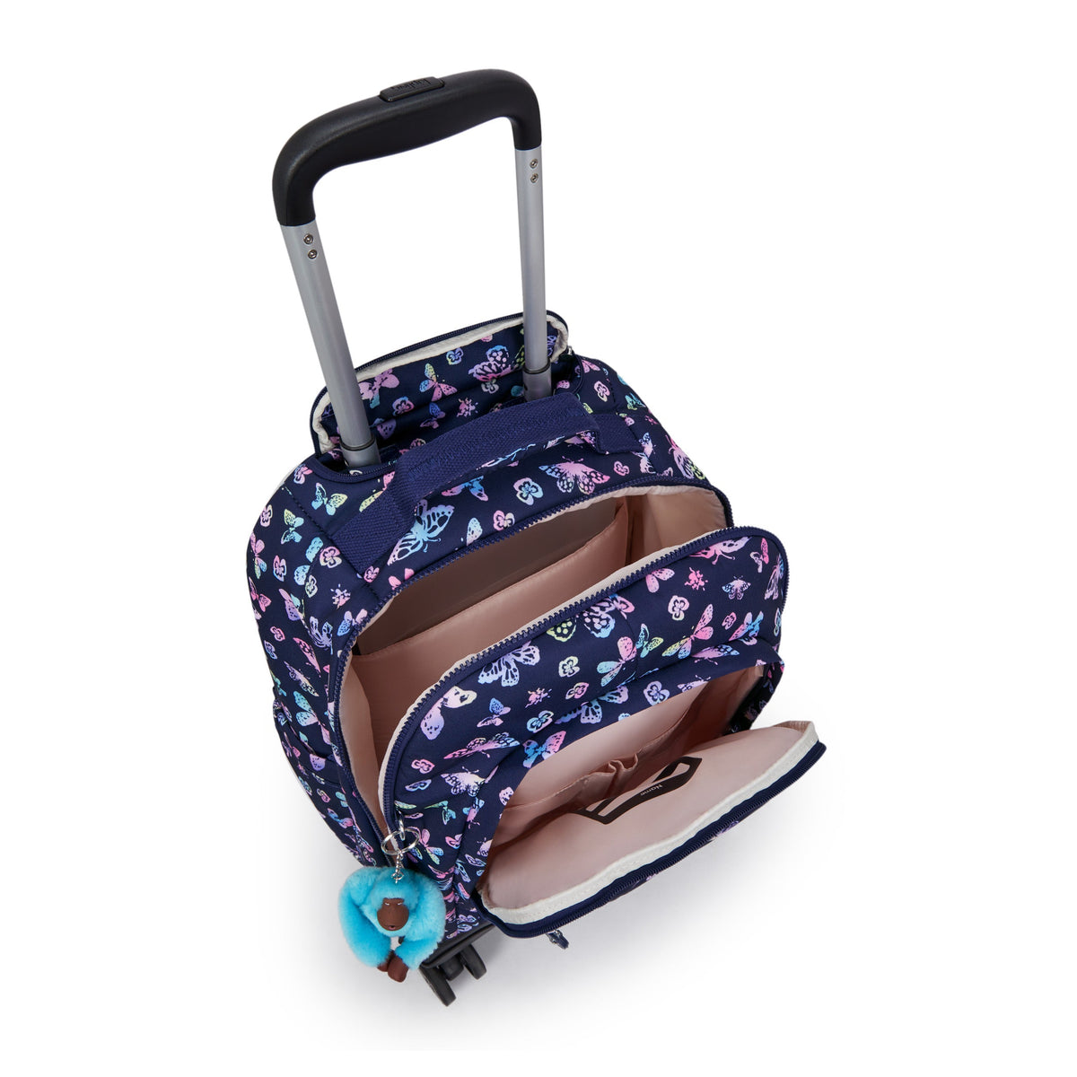 حقيبة ظهر Kipling New Zea Butterfly Fun ذات العجلات الكبيرة C2I4674-F5K