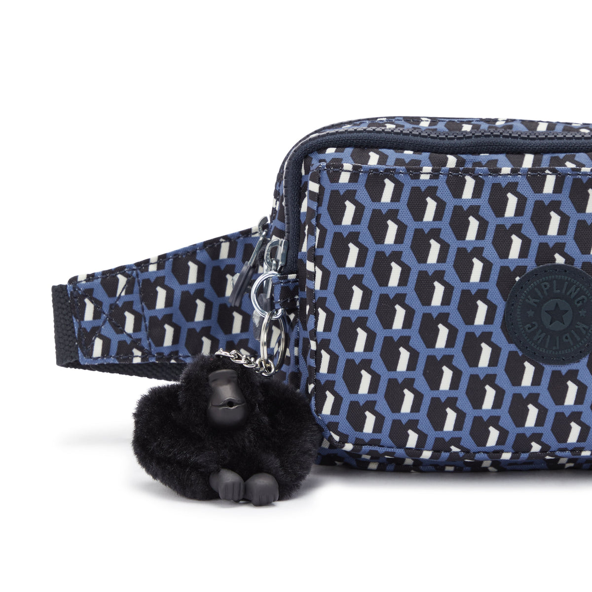 حقيبة كتف صغيرة Kipling Abanu Multi 3D K باللون الأزرق I4706-4JS
