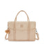 حقيبة Kipling Superworker Sparkled Beige للعمل (مع حزام كتف قابل للإزالة) I4718-5DV