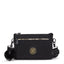 KIPLING Riri Zip Glorious Gold حقيبة كروسبودي صغيرة (مع حزام كتف قابل للإزالة) I4745-1BG