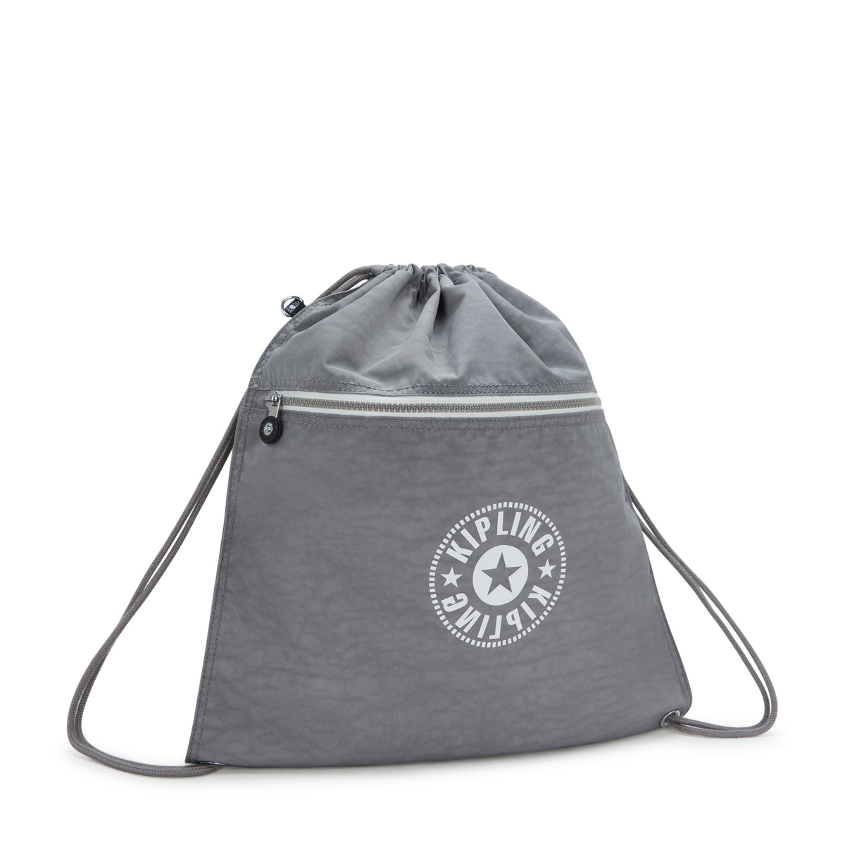 حقيبة ظهر Kipling Supertaboo Inviting Grey C متوسطة (برباط سحب) I4971-Y00