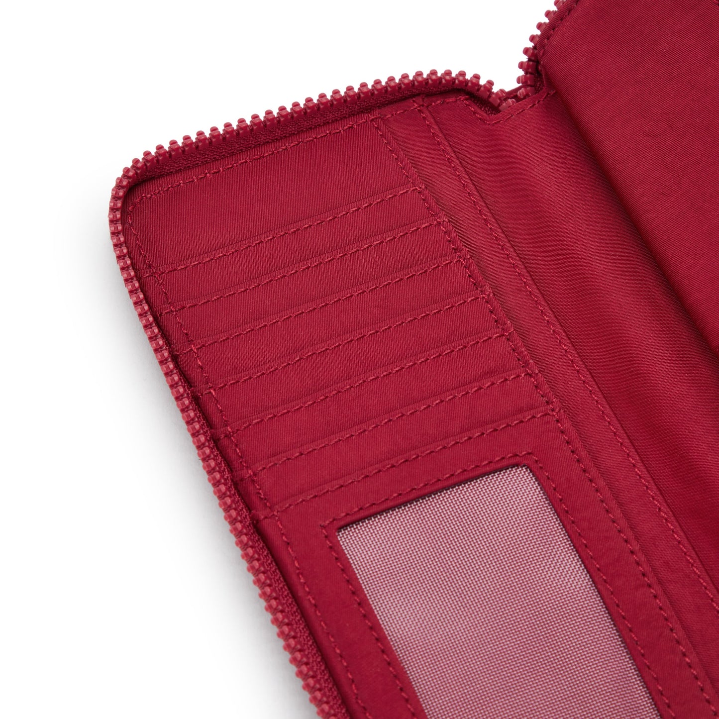 محفظة Kipling Money World Red Red Wine كبيرة I5102-6SE