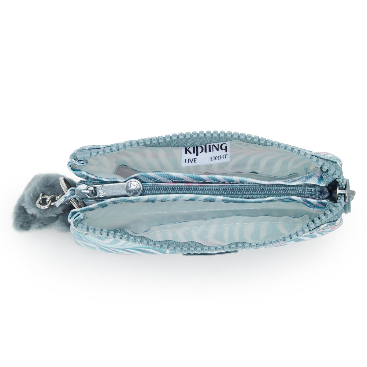 محفظة Kipling Creativity S الصغيرة بنقشة أوراق النخيل I5159-3QN