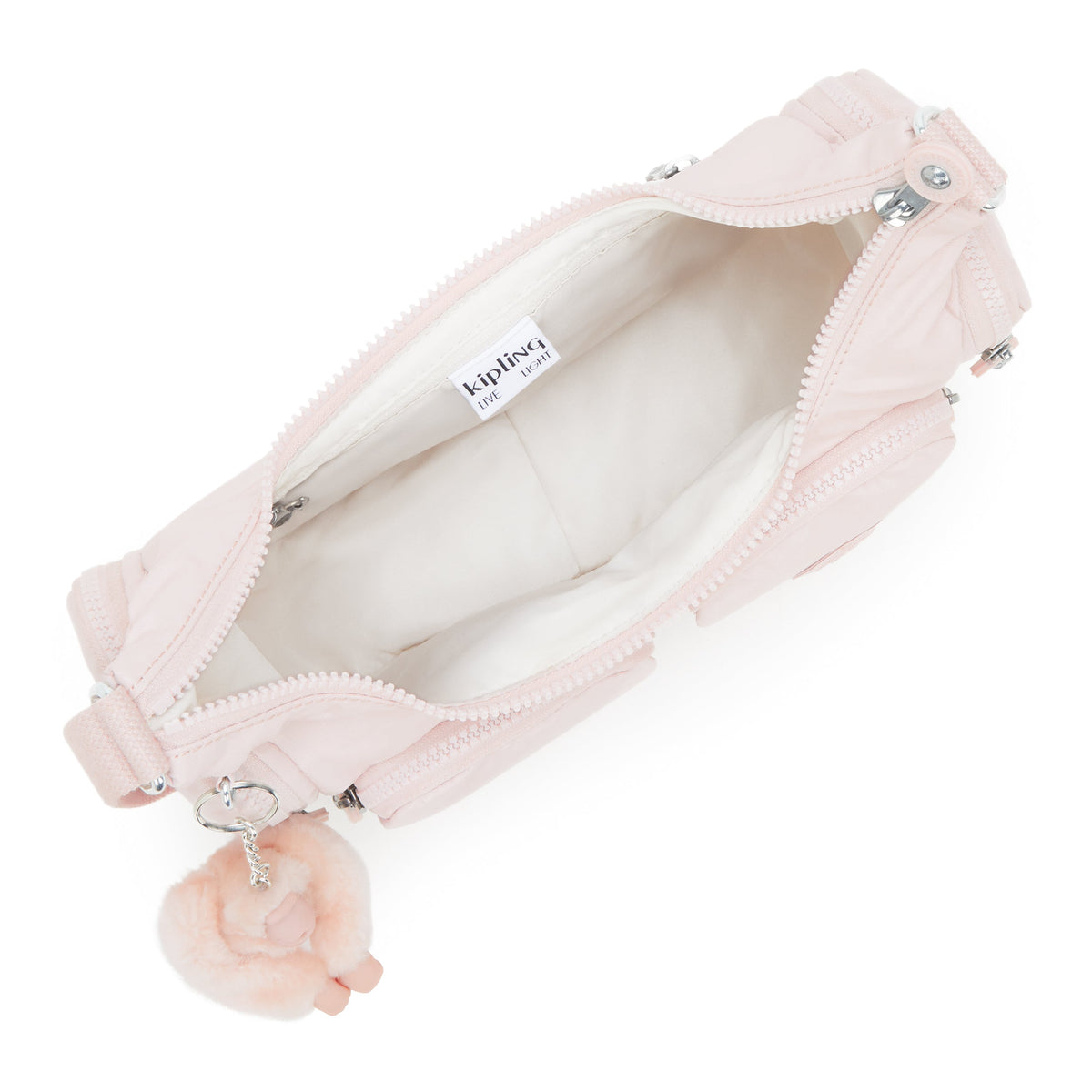 حقيبة كروس بودي صغيرة Kipling Rikka S Pink Shine I5164-3DZ