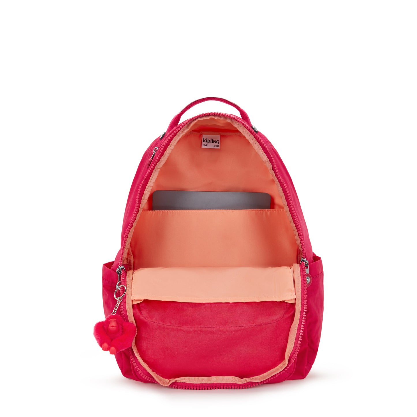 KIPLING-Seoul-Large Backpack-Confetti Pink-I5210-T73