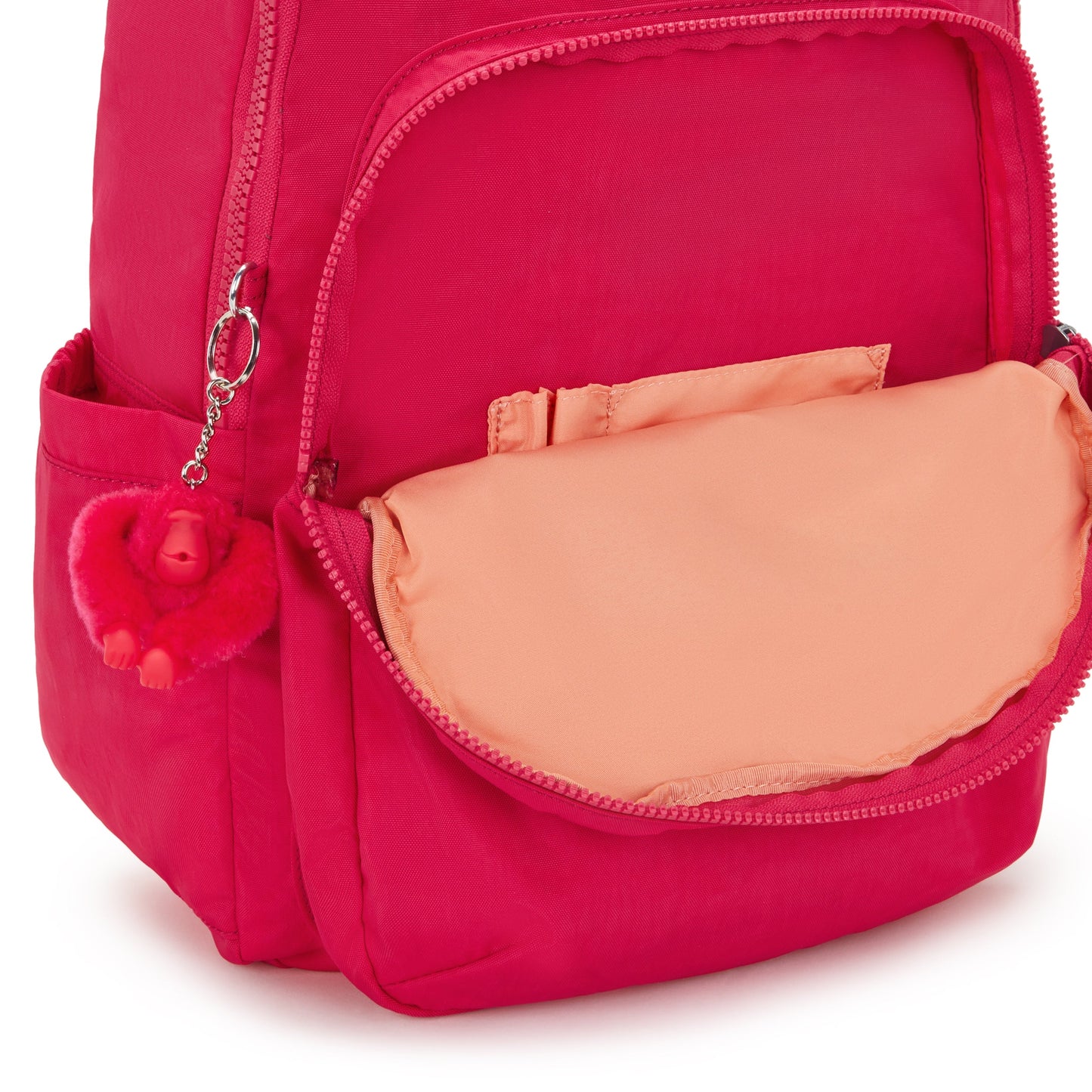 KIPLING-Seoul-Large Backpack-Confetti Pink-I5210-T73