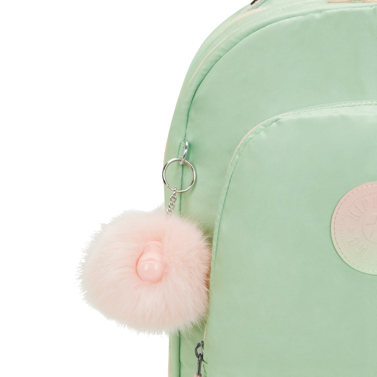 حقيبة ظهر Kipling Class Room Soft Green Met Large C2I5213-5KY
