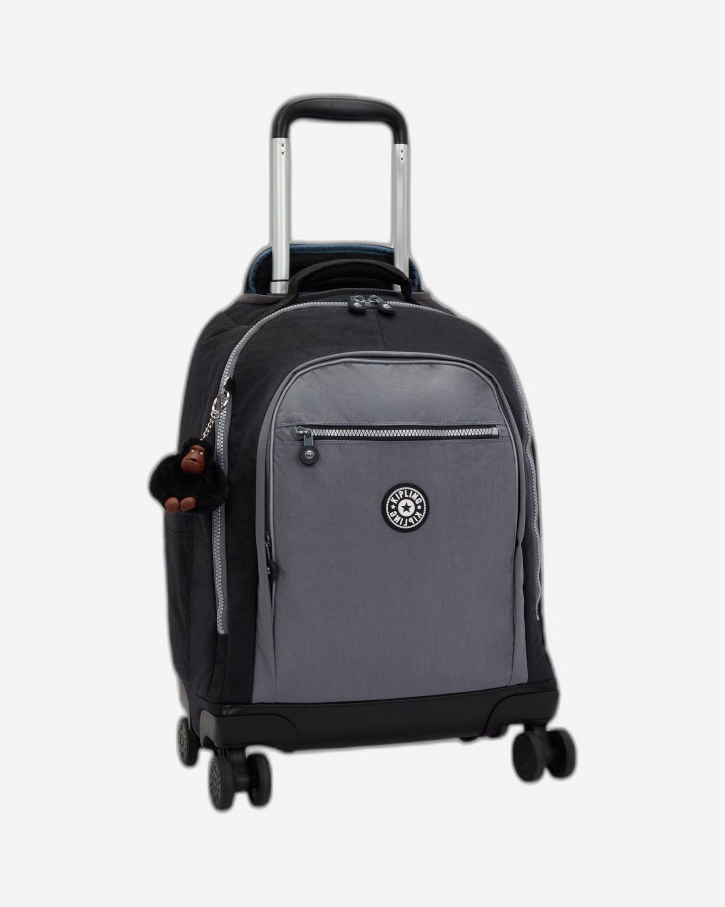 حقيبة ظهر كبيرة بعجلات KIPLING New Zea Space Black Bl (مع جيب للكمبيوتر المحمول) I5246-2GX