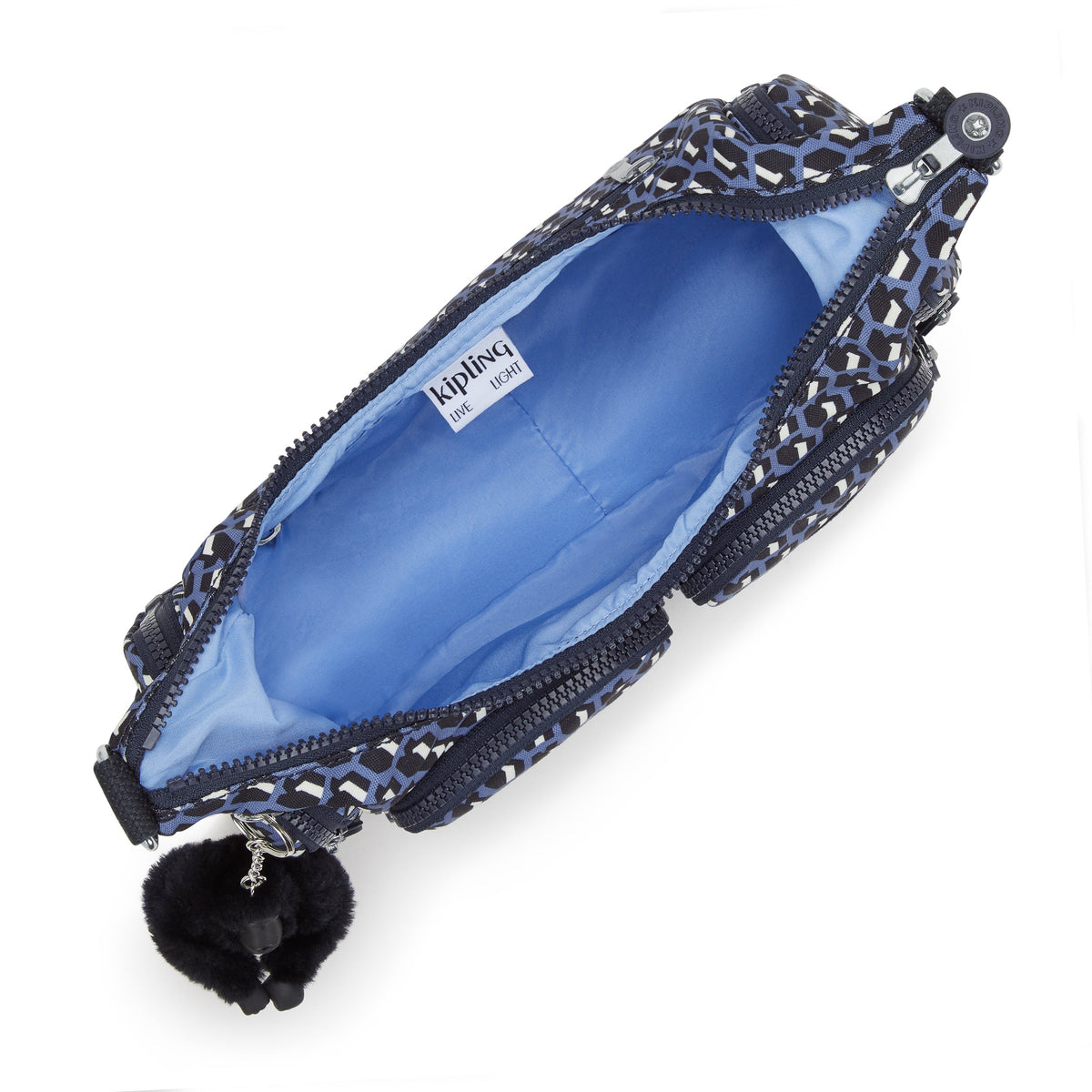 حقيبة كروس صغيرة Kipling Rikka S 3D K زرقاء I5271-4JS