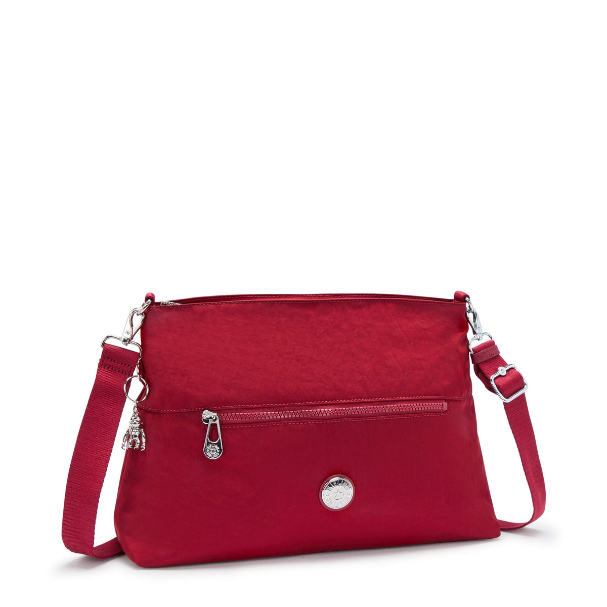 حقيبة كتف Kipling Pollie M Red Red Wine متوسطة الحجم I5346-6SE