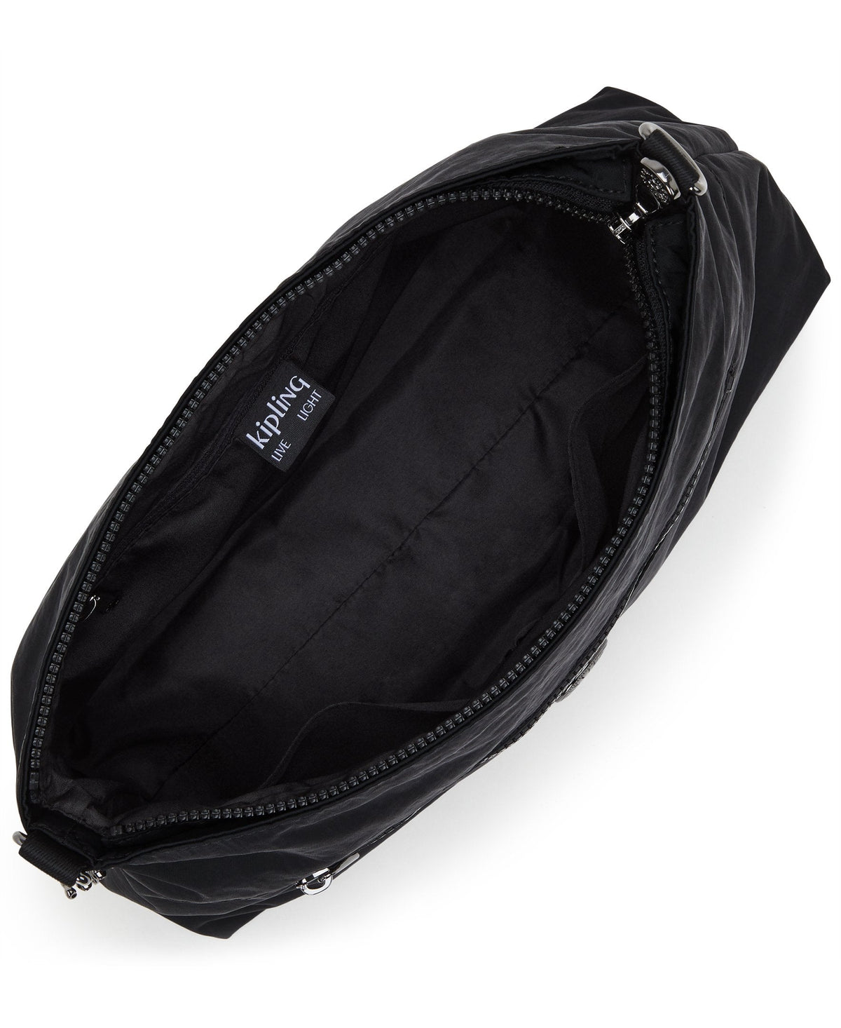 حقيبة كتف Kipling Pollie M Endless سوداء متوسطة الحجم I5346-TB4