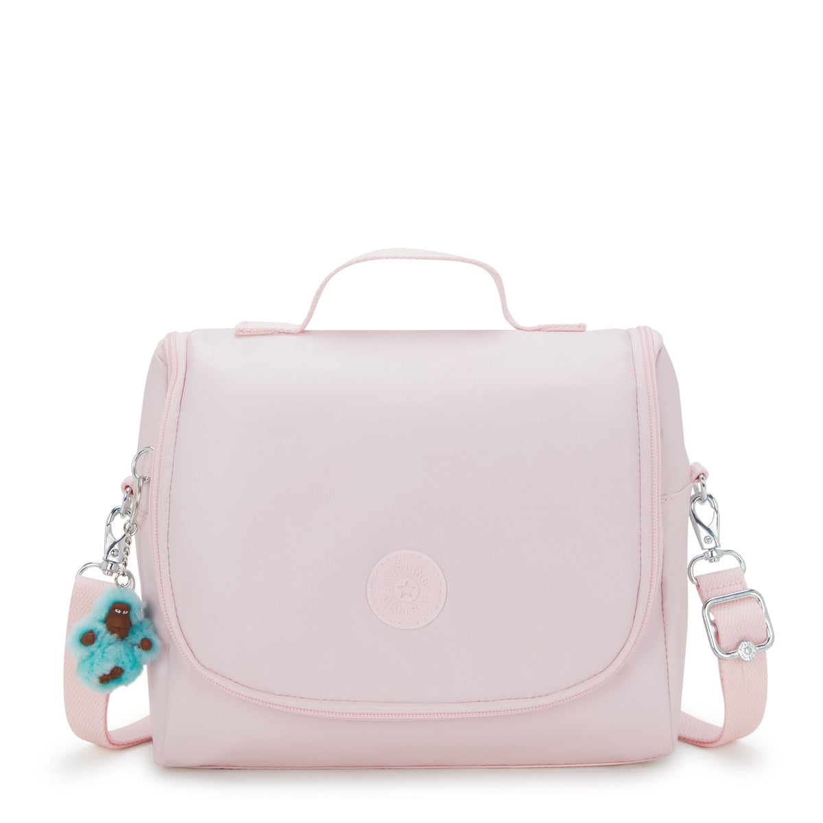 Kipling New Kichirou Sea Pink Met Large lunchbag with trolley sleeve I5356-52J