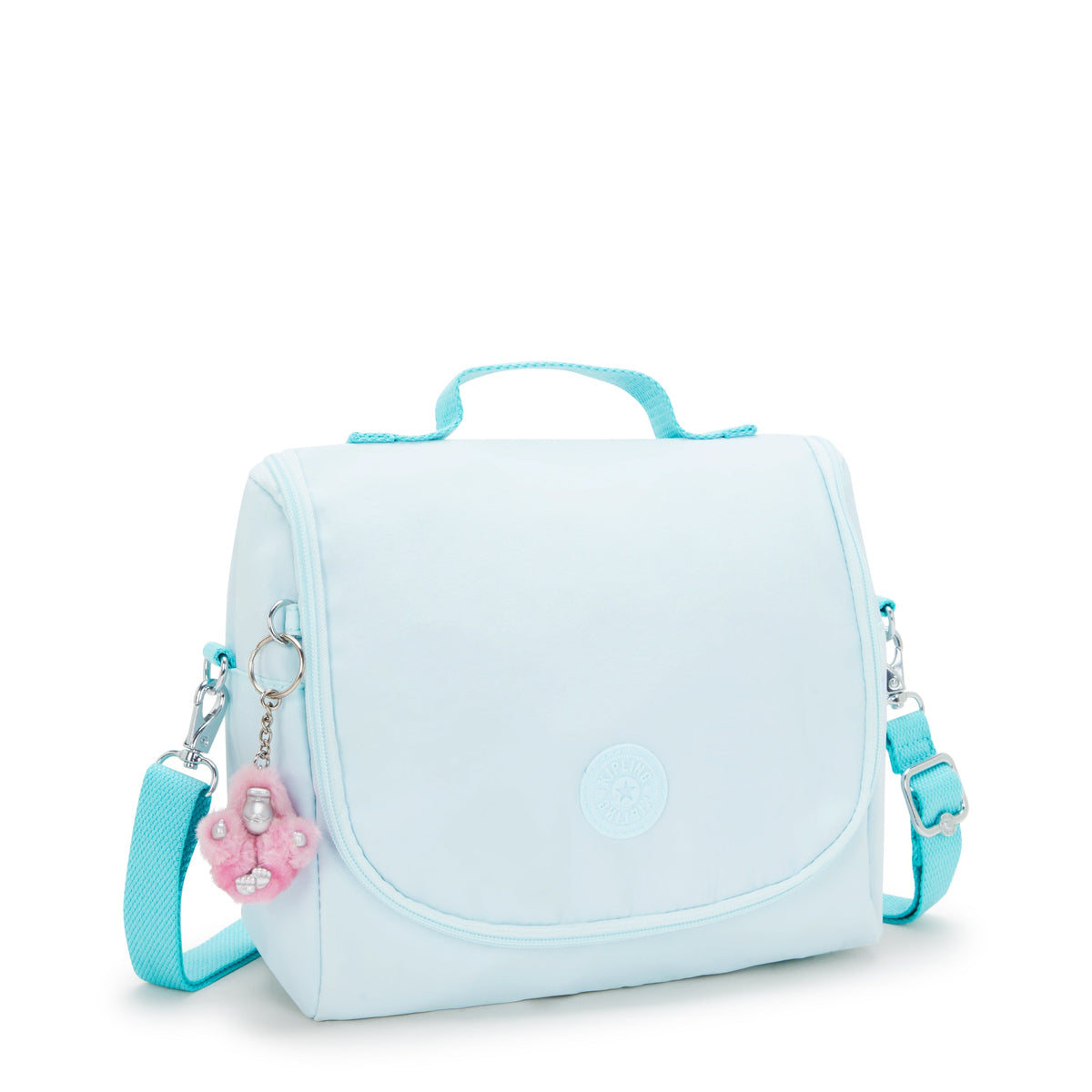 KIPLING New Kichirou Blue Sky Metallic Large Lunchbox (with trolley pocket) I5356-5MB