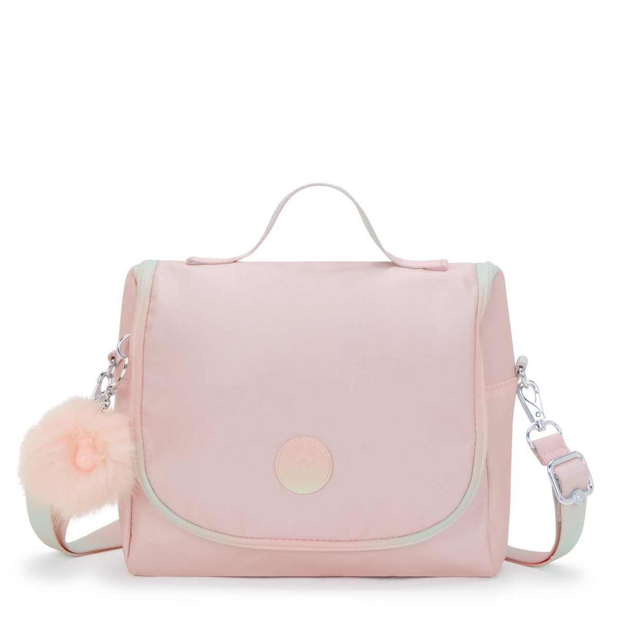 KIPLING-New Kichirou-Large lunchbox (with trolley sleeve)-Blush Metallic-I5356-E7L