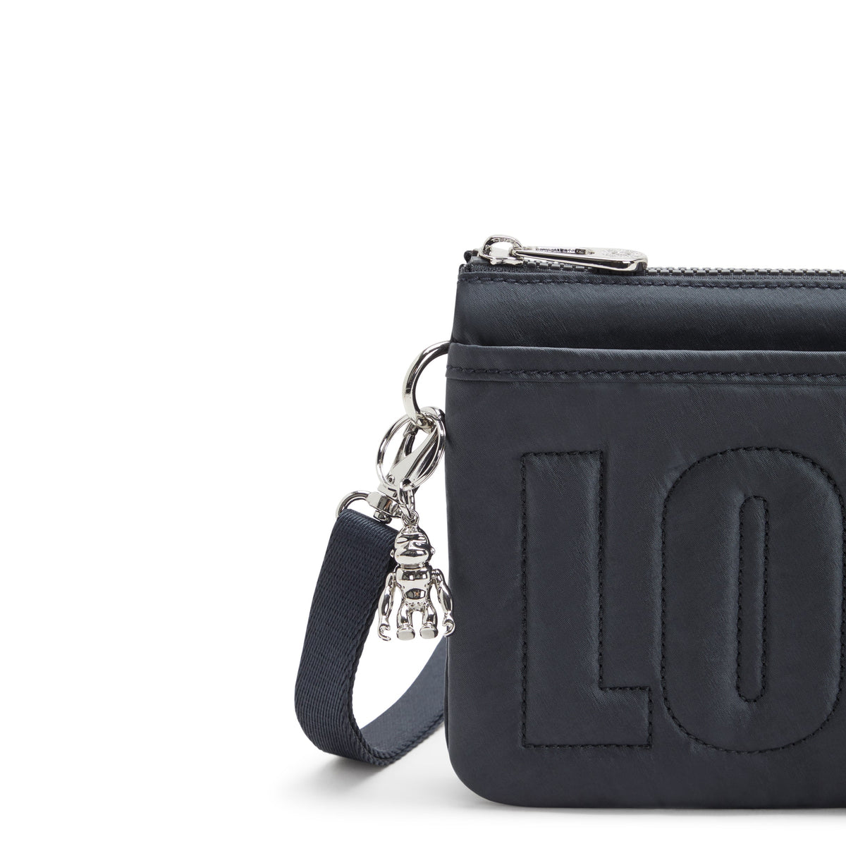 KIPLING-Riri-حقيبة كروس صغيرة (بحزام قابل للإزالة)-Love Puff Noct-I5358-C3Y