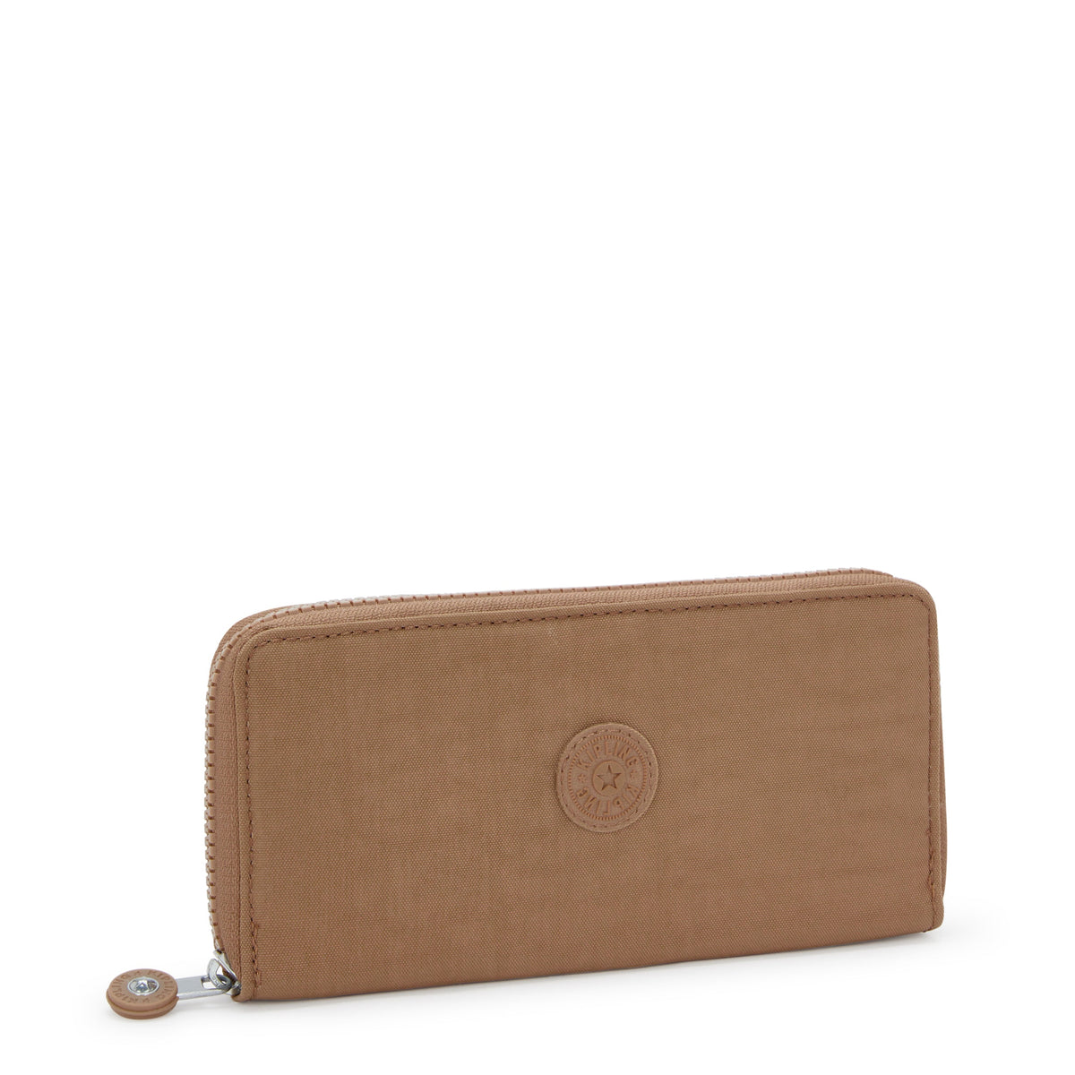 Kipling Money World محفظة كبيرة مبكرة باللون البني الفاتح I5411-7CN