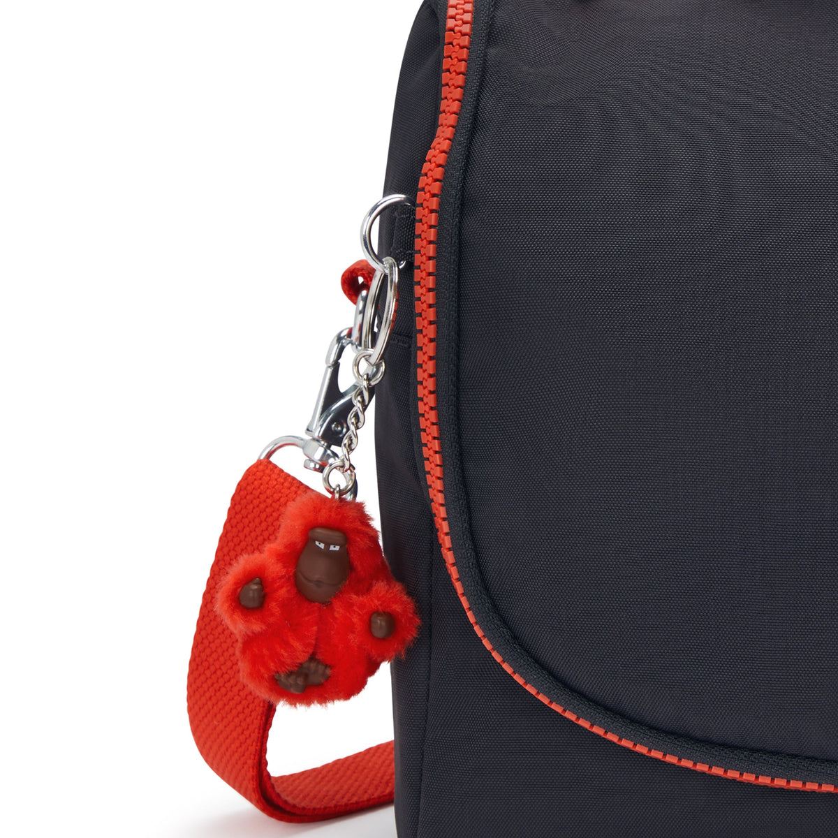 حقيبة غداء كبيرة Kipling New Kichirou Iron Letter Fun مع جراب عربة C2I5412-LM8