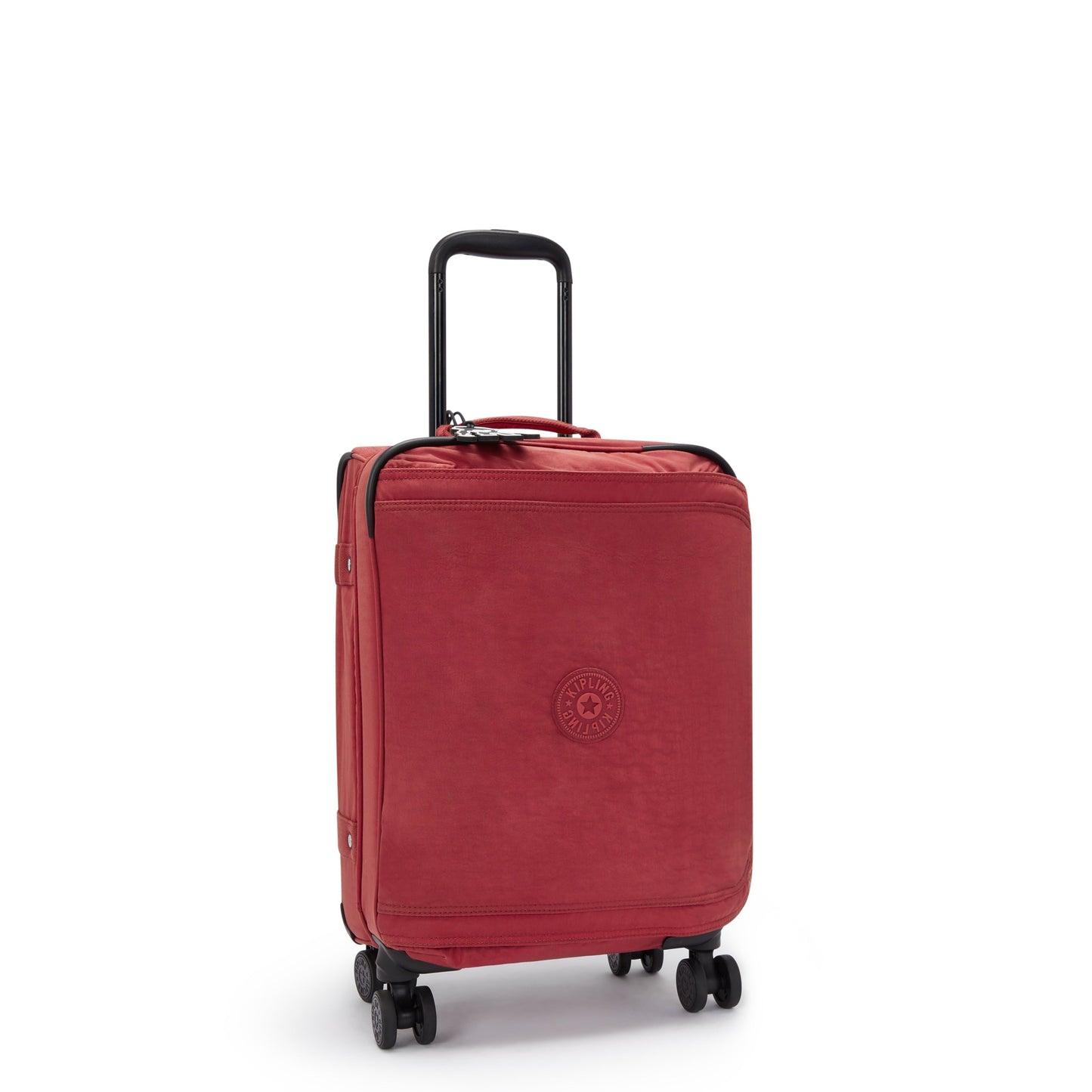 حقيبة سفر Kipling Spontaneous S صغيرة الحجم ذات عجلات، لون أحمر جذاب، I5508-4SS