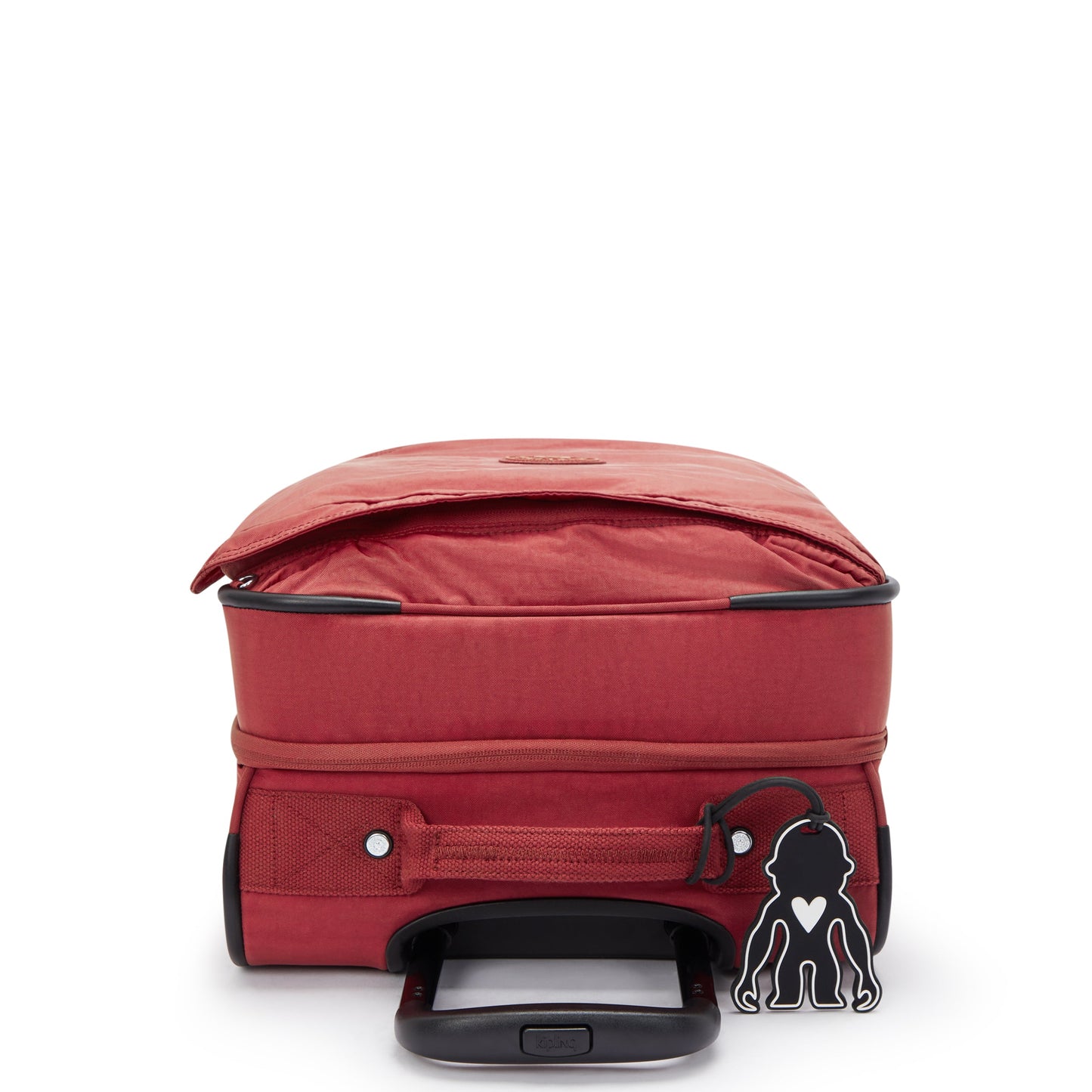 حقيبة سفر Kipling Spontaneous S صغيرة الحجم ذات عجلات، لون أحمر جذاب، I5508-4SS