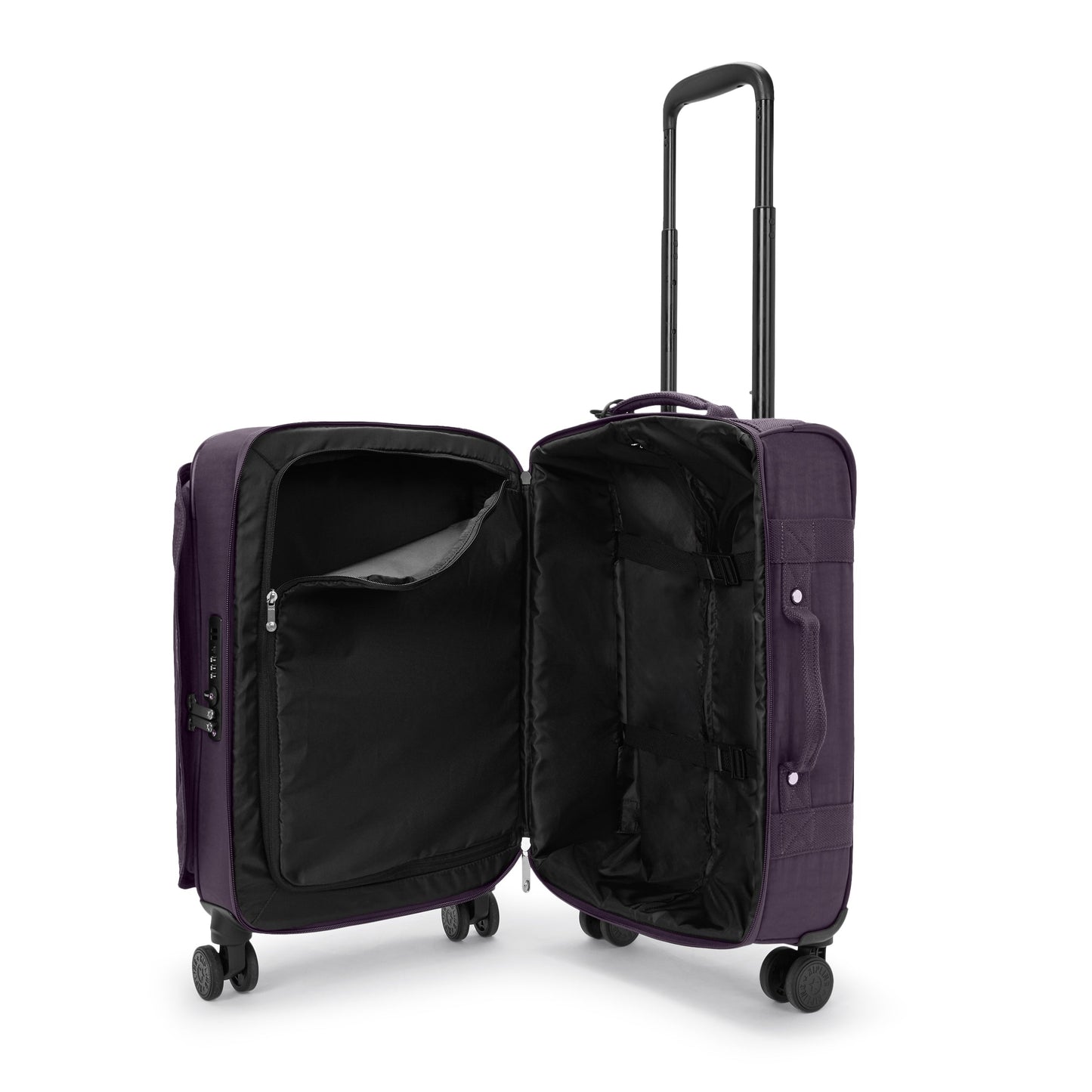 حقيبة سفر Kipling Spontaneous S Ultimate Plum صغيرة الحجم بعجلات I5508-67U
